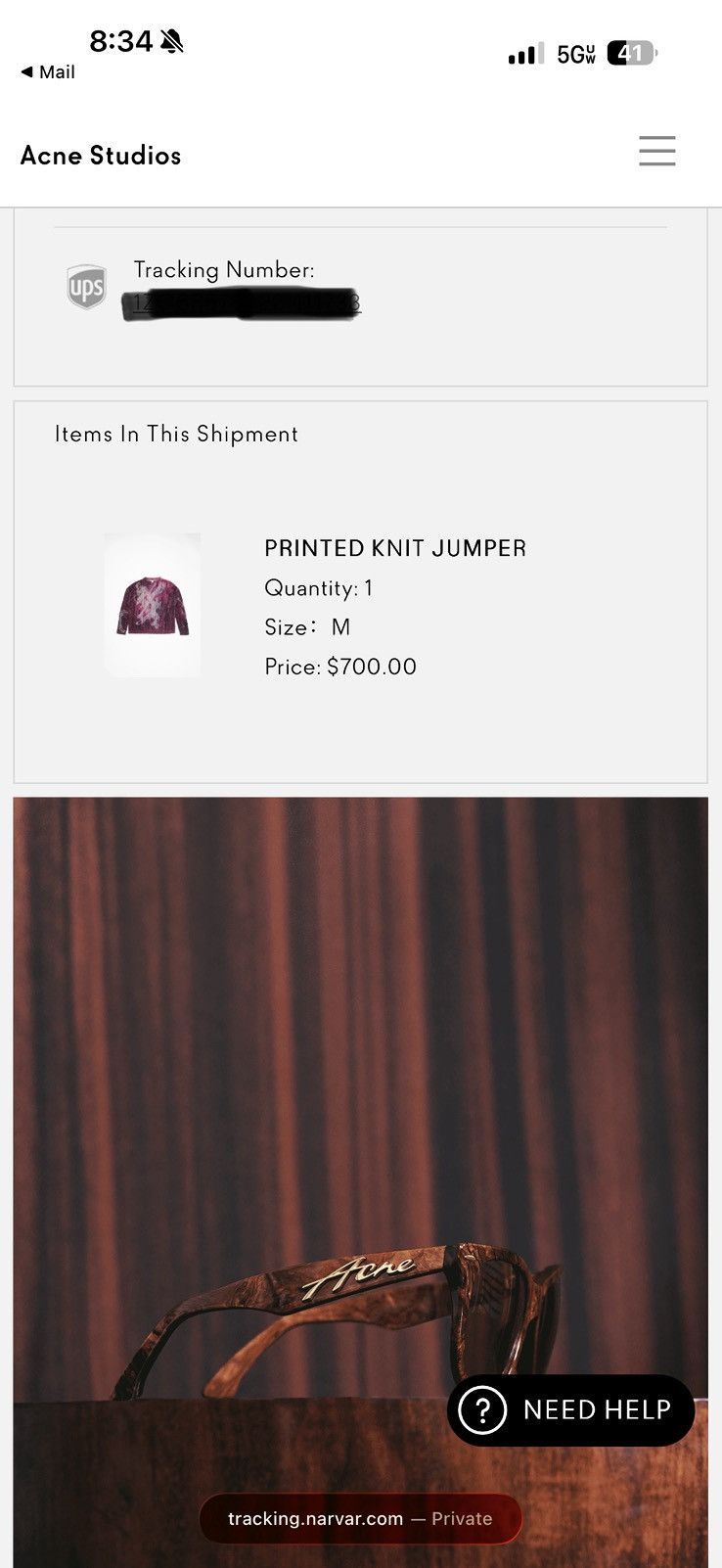 Acne Studios ACNE Studios Keety Wool Blend distressed Sweater Size US M / EU 48-50 / 2 - 10 Thumbnail