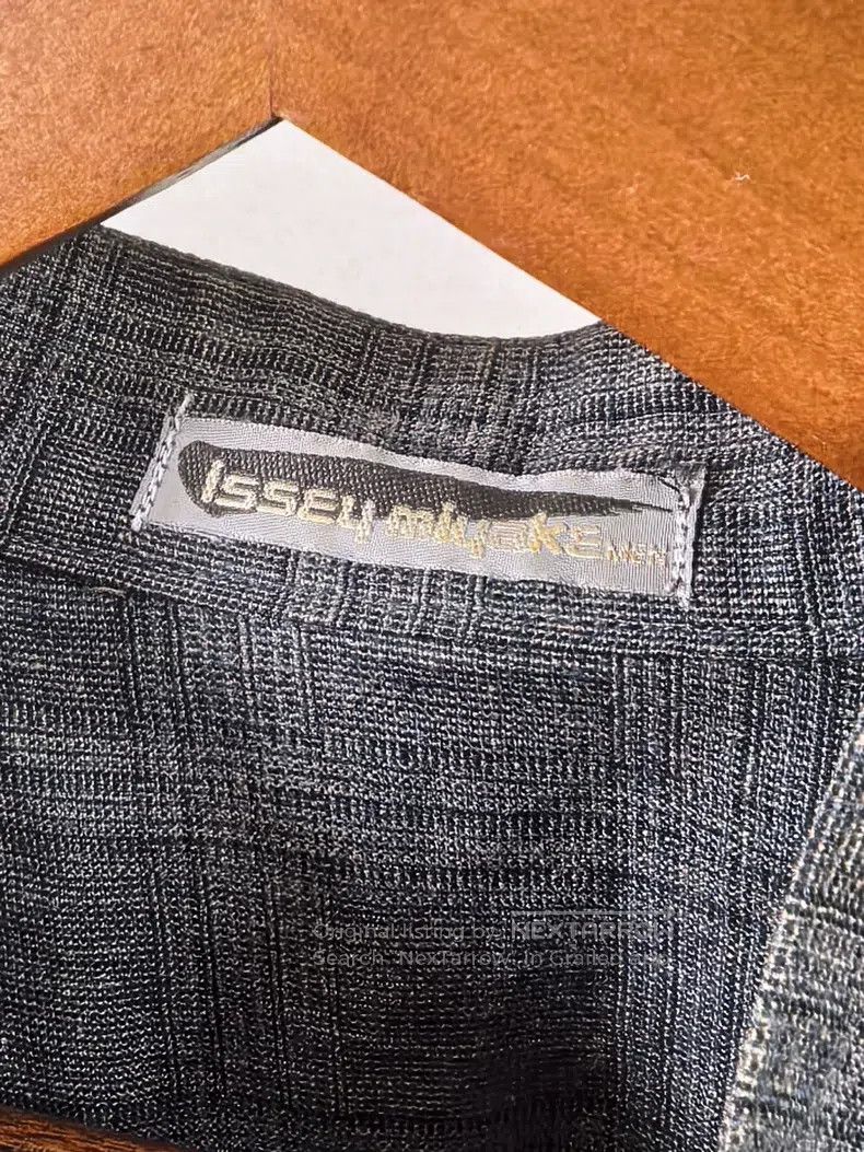 Issey Miyake Issey Miyake Blue Gray Plaid Linen and Cotton Thick Woven Size US M / EU 48-50 / 2 - 5 Thumbnail