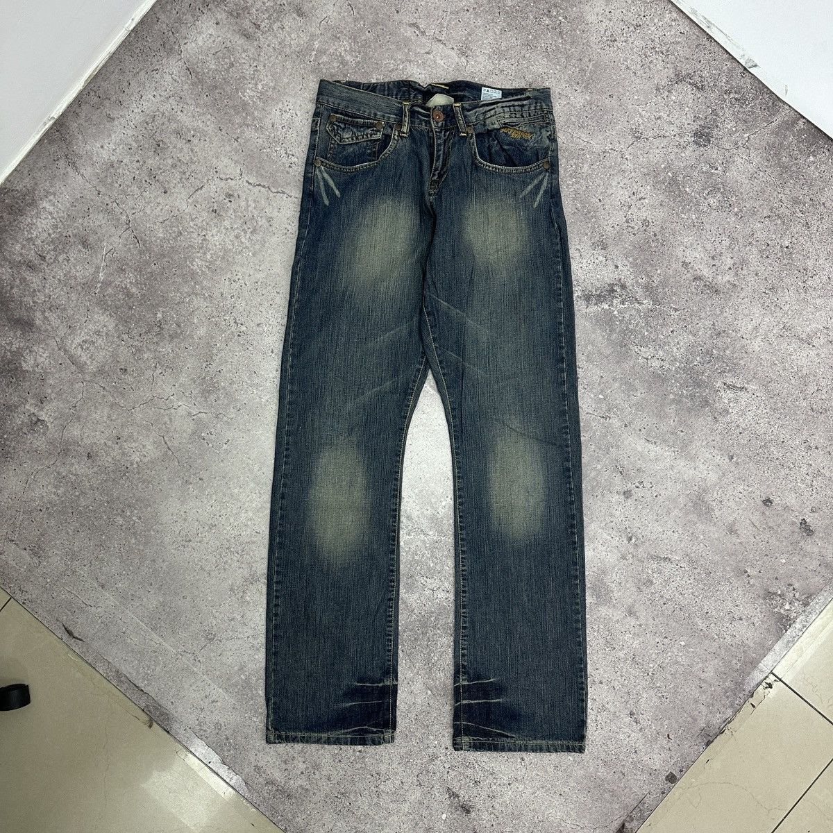 Vintage 90s Neighborhood NYC Straight jeans y2k og hype rare