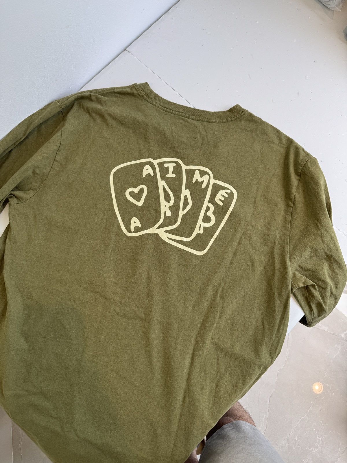 Aime Leon Dore Aime Leon Dore ALD Mens Casino LS Tee Green Size L Large Size US L / EU 52-54 / 3 - 5 Thumbnail