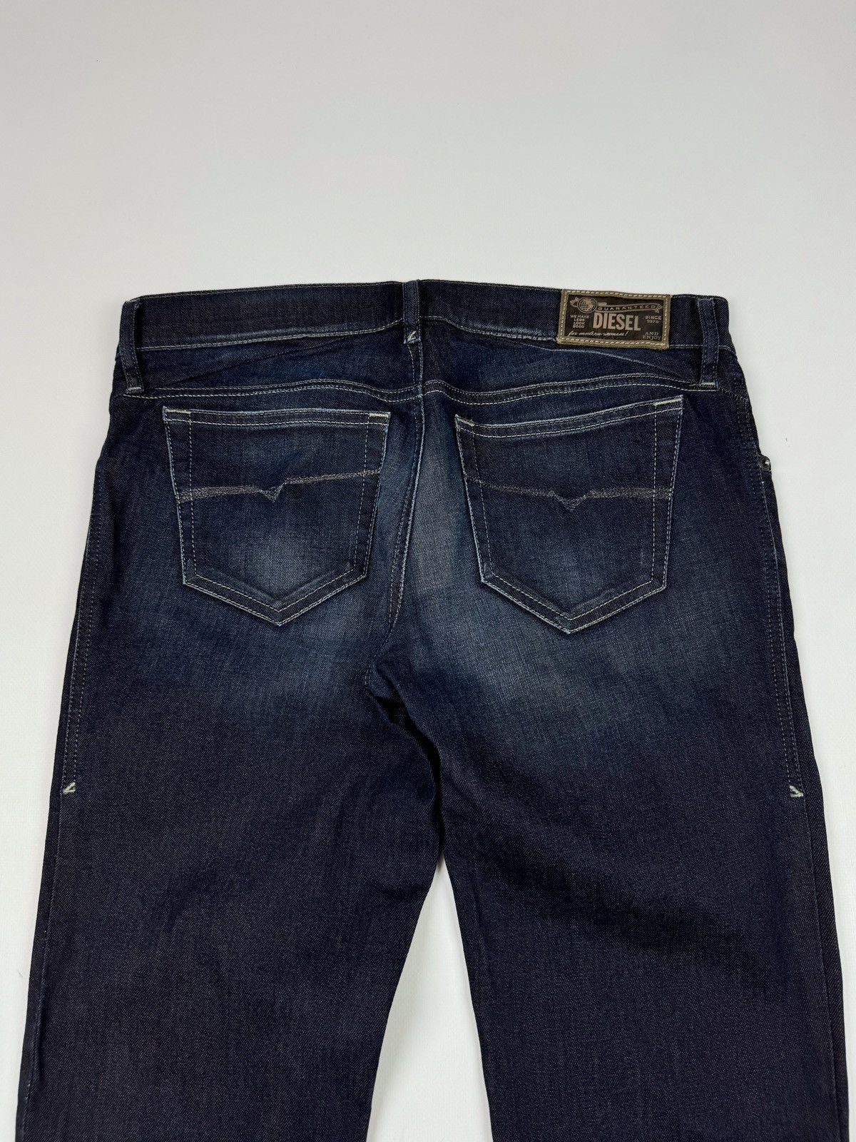 Other Y2K Vintage Diesel Getlegg Stretch Skinny Jeans Size 34" / US 12 / IT 48 - 10 Thumbnail