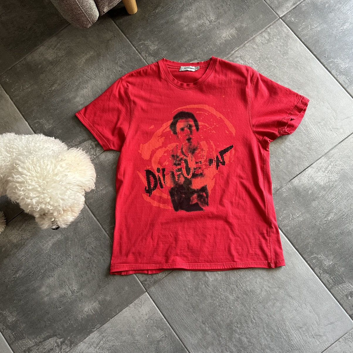 Band Tees × Vintage Vintage Japanese Style Diffusion T-shirts Band Tee Big Logo Size M / US 6-8 / IT 42-44 - 4 Thumbnail