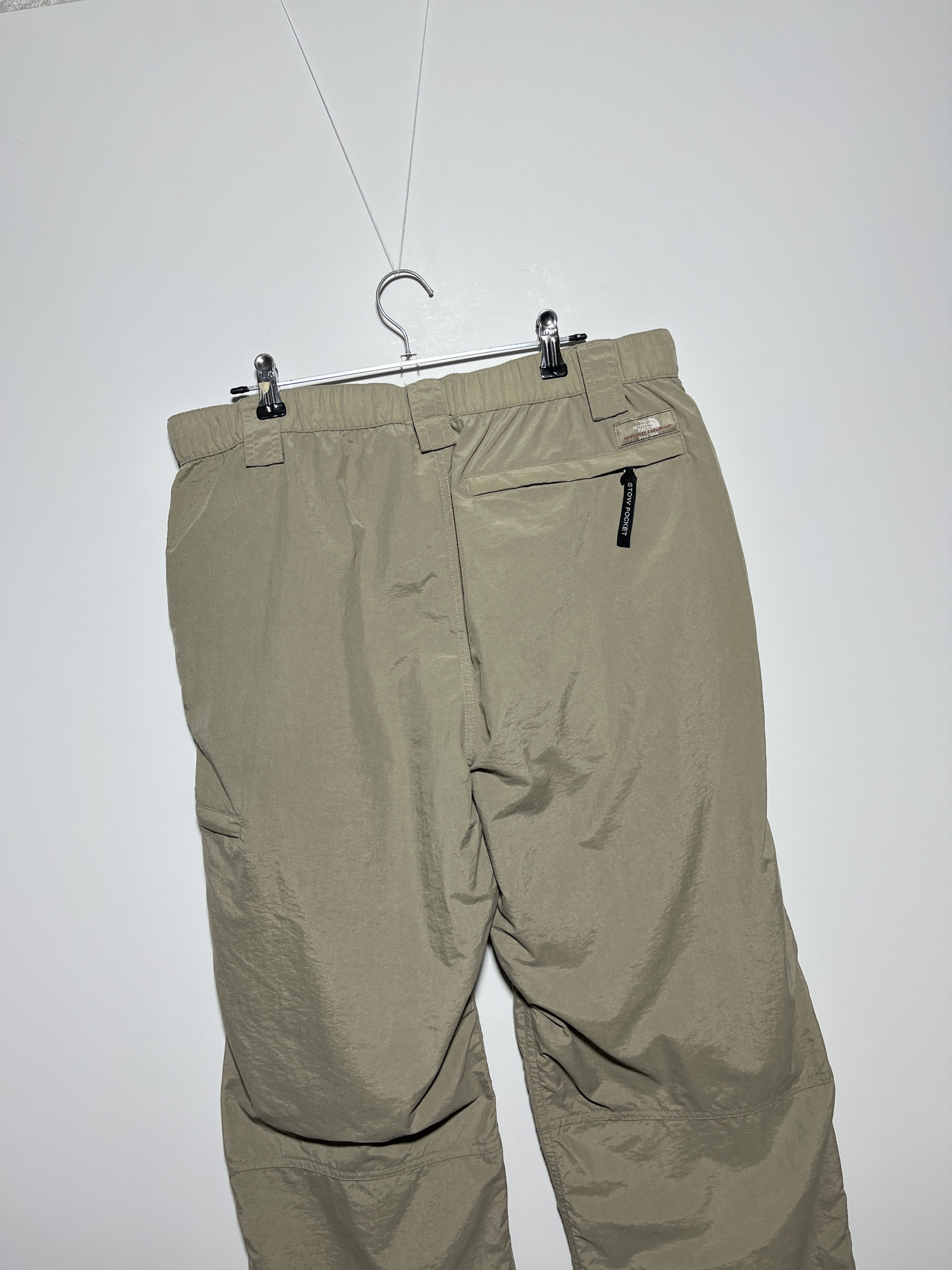 The North Face The North Face Beige Nylon Packable Hiking Pants Size M Size US 32 / EU 48 - 4 Thumbnail