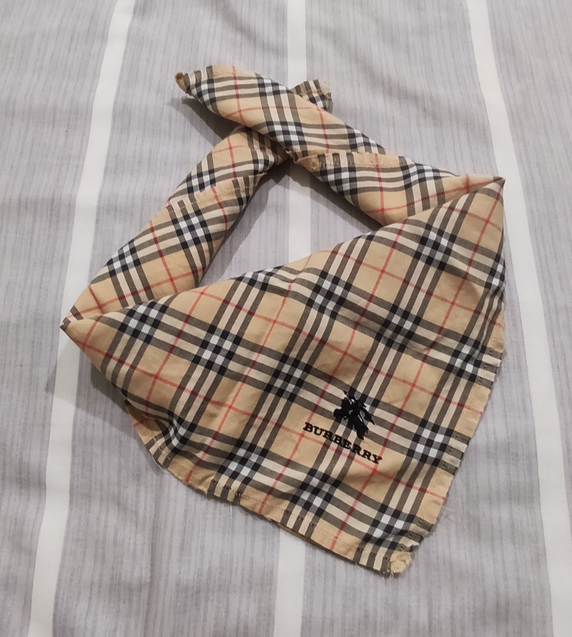 Burberry BURBERRY NOVA CHECK BANDANA/HANDKERCHIEF Size ONE SIZE - 1 Thumbnail