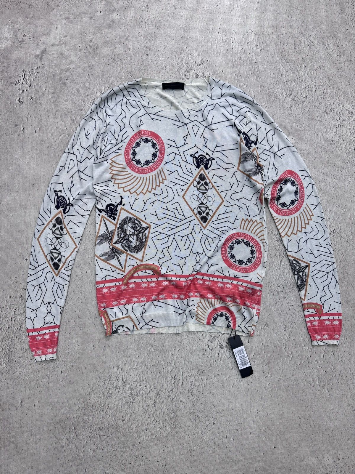 Diesel × Japanese Brand × Vintage SALE💣💣 Vintage Y2K 00's Diesel distressed punk sweater Size US M / EU 48-50 / 2 - 1 Thumbnail