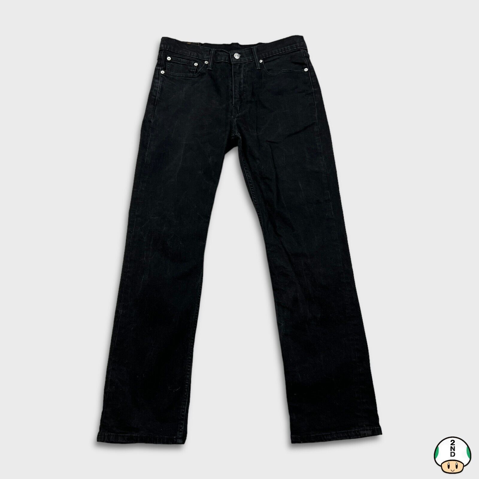 Levi's × Vintage Levi's 514 Jeans 33x31 Straight Fit American Denim Pants Size US 33 - 1 Thumbnail