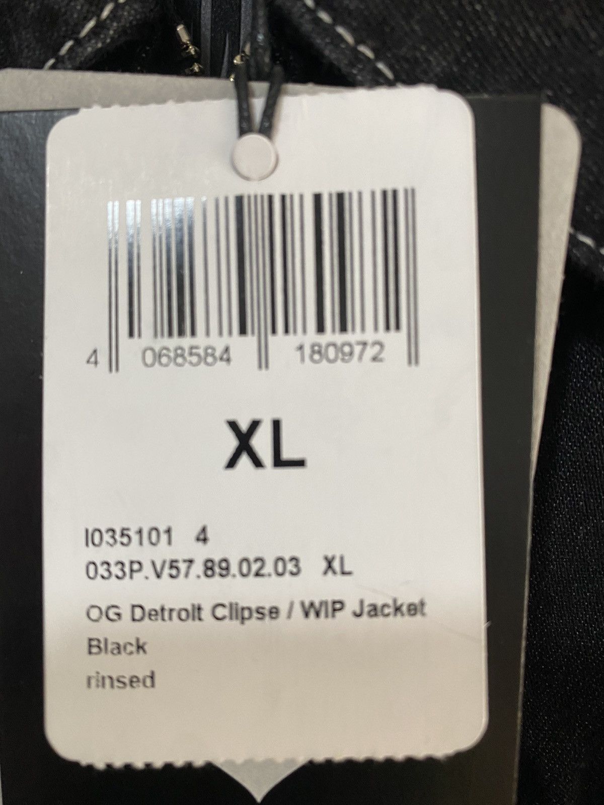 Carhartt Wip OG Detroit Carhartt WIP x Clipse size XL black new Size US XL / EU 56 / 4 - 6 Thumbnail