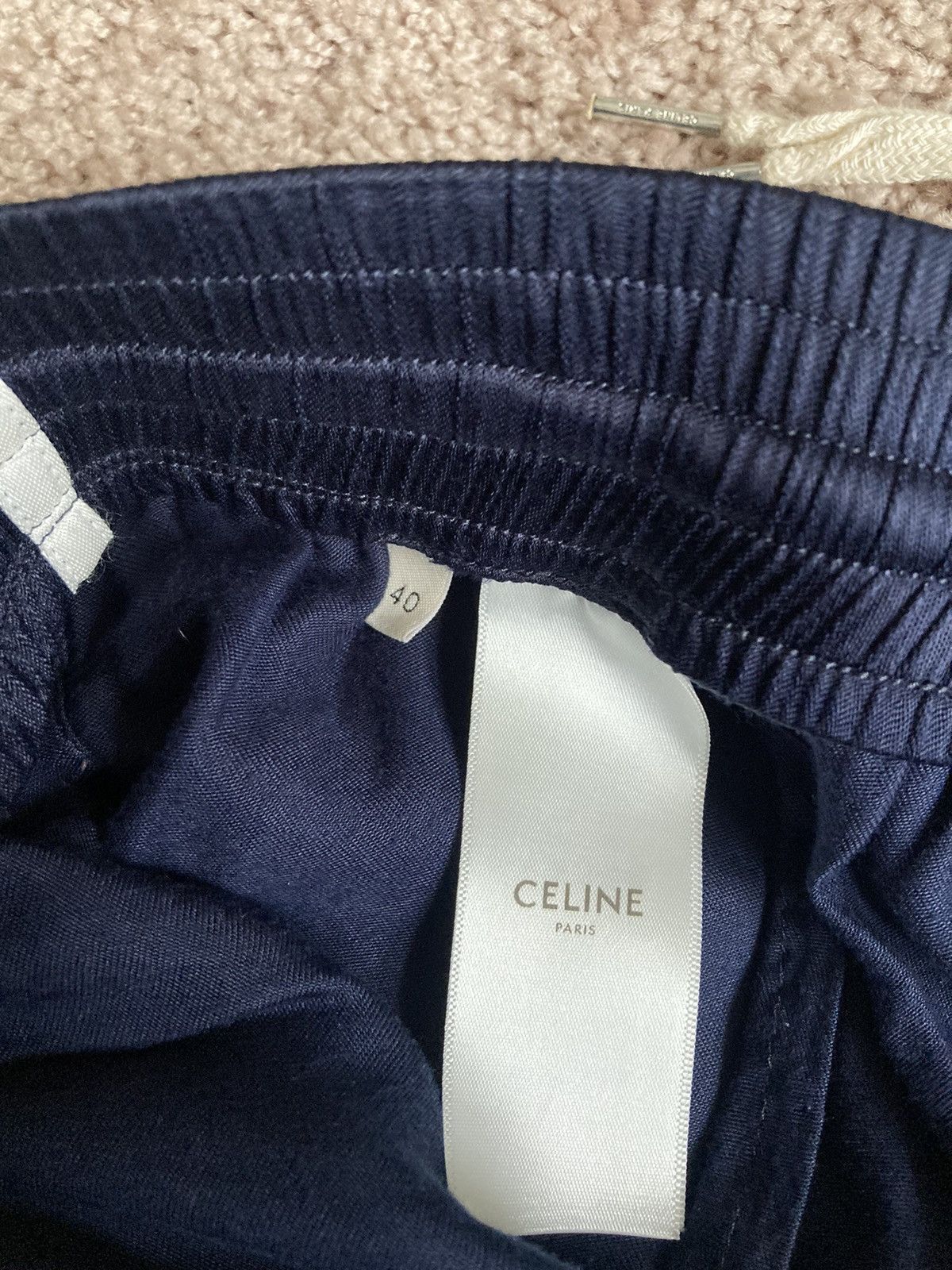 Celine × Hedi Slimane SS21 Celine Gym Running Shorts 2021 Athletic Viscose Hedi 90 Size US 30 / EU 46 - 7 Thumbnail