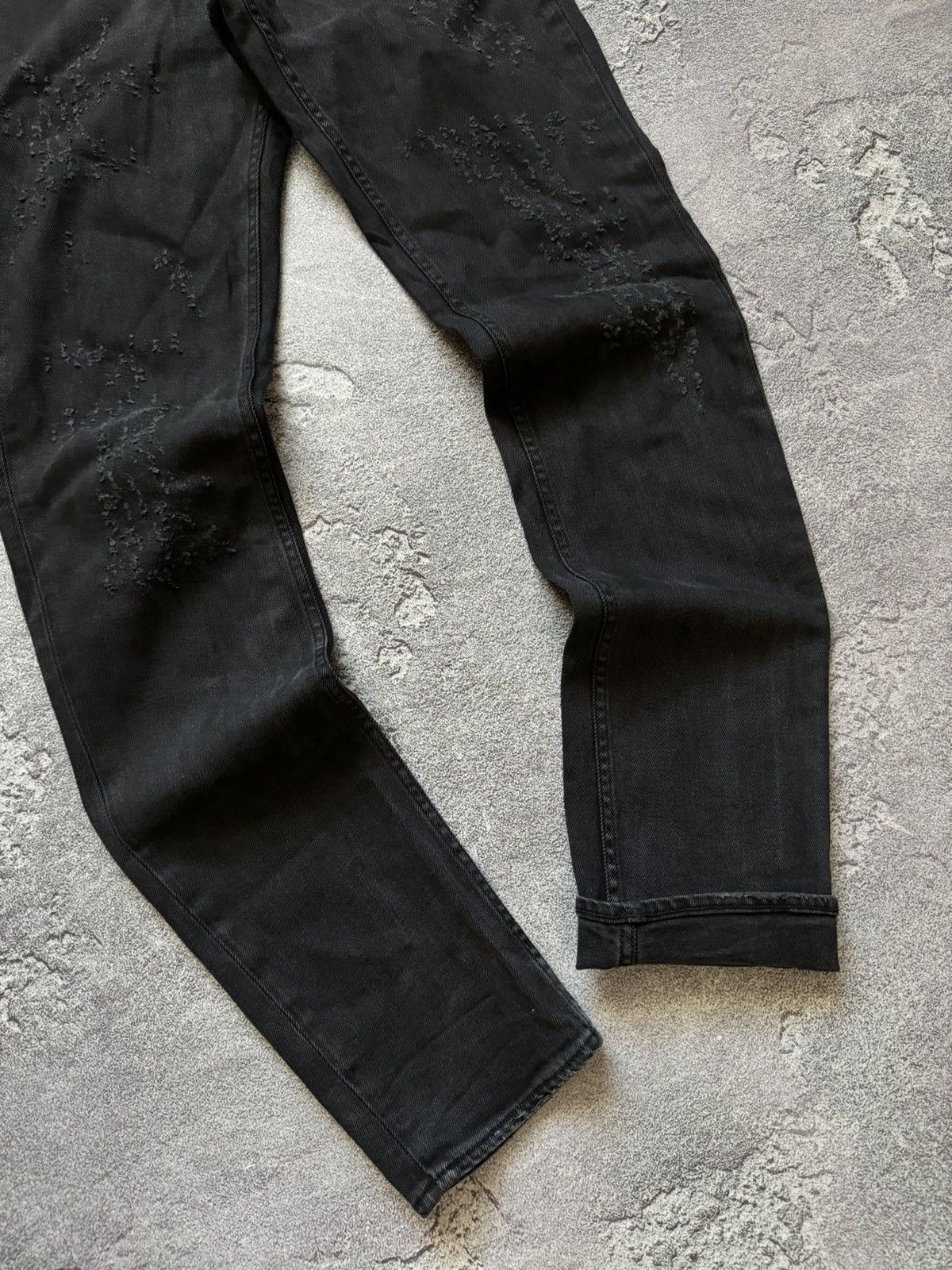 Vintage Zadig & Voltaire 30 distressed denim pant trouser Jean chino Size US 30 / EU 46 - 3 Thumbnail