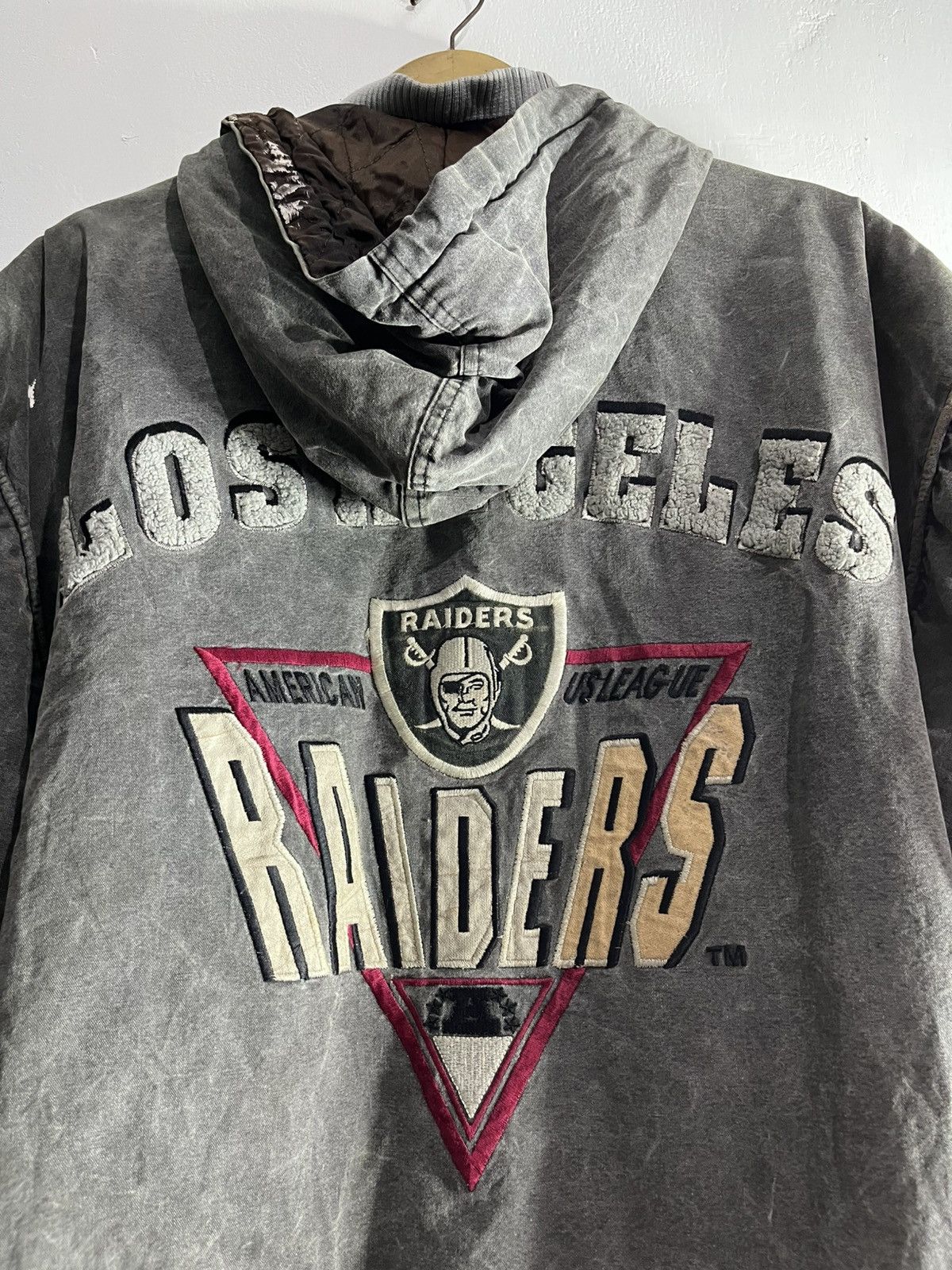 NFL Vintage raiders campri NFL destroyed jacket Size US S / EU 44-46 / 1 - 4 Thumbnail