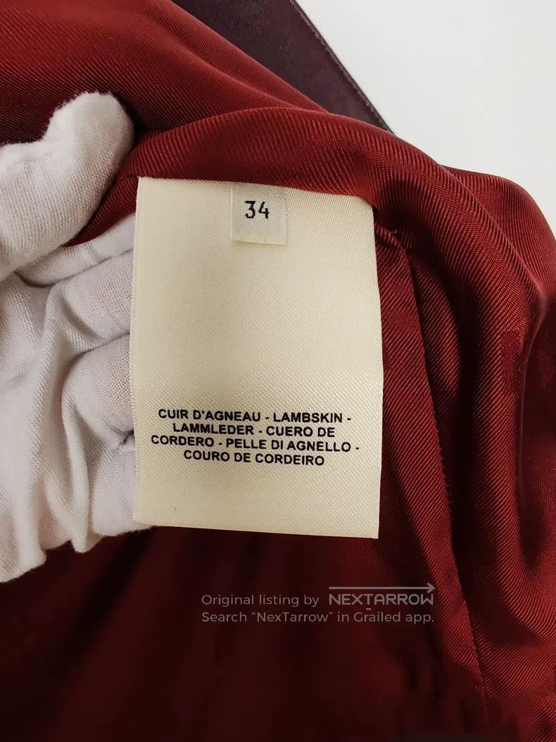 Hermes Hermes Women's Leather Jacket Size XXS / US 00 / IT 34 - 5 Thumbnail