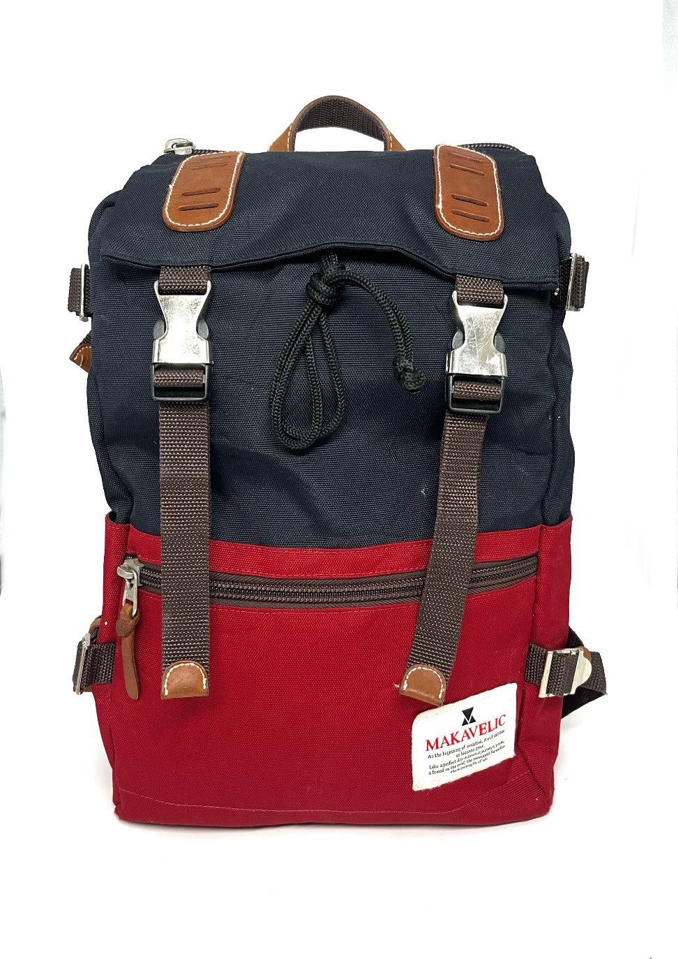 Makaveli Authentic MAKAVELIC Double Buckle Rucksack Backpack Flap Size ONE SIZE - 1 Thumbnail