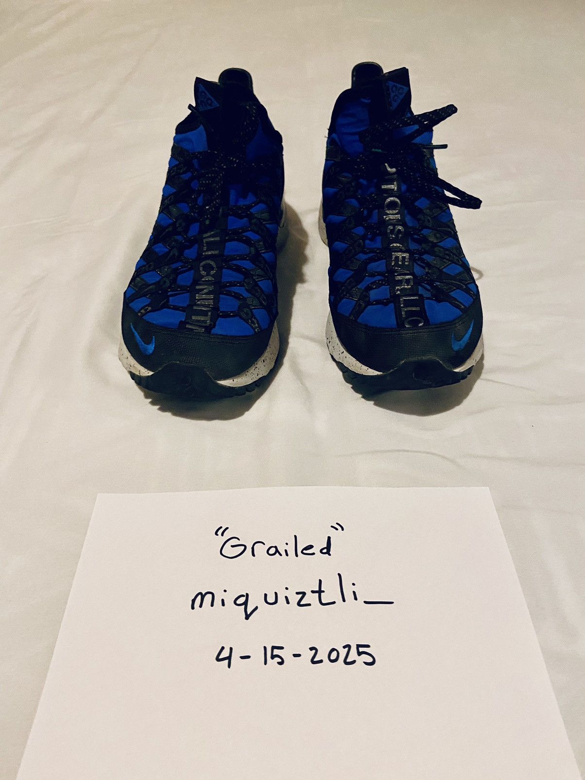 Nike Nike ACG React Terra Gobe - THE ABYSS/ROYAL BLUE Size US 10.5 / EU 43-44 - 1 Thumbnail