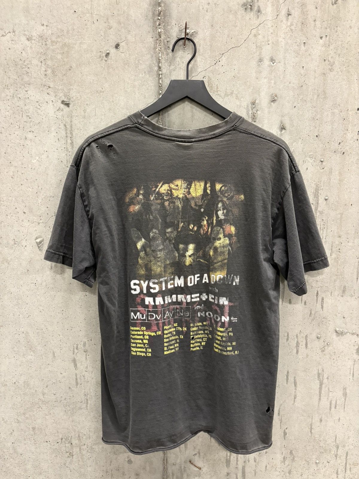 Band Tees Vintage Slipknot Shirt Faded Distressed Grunge Band Size US L / EU 52-54 / 3 - 3 Thumbnail
