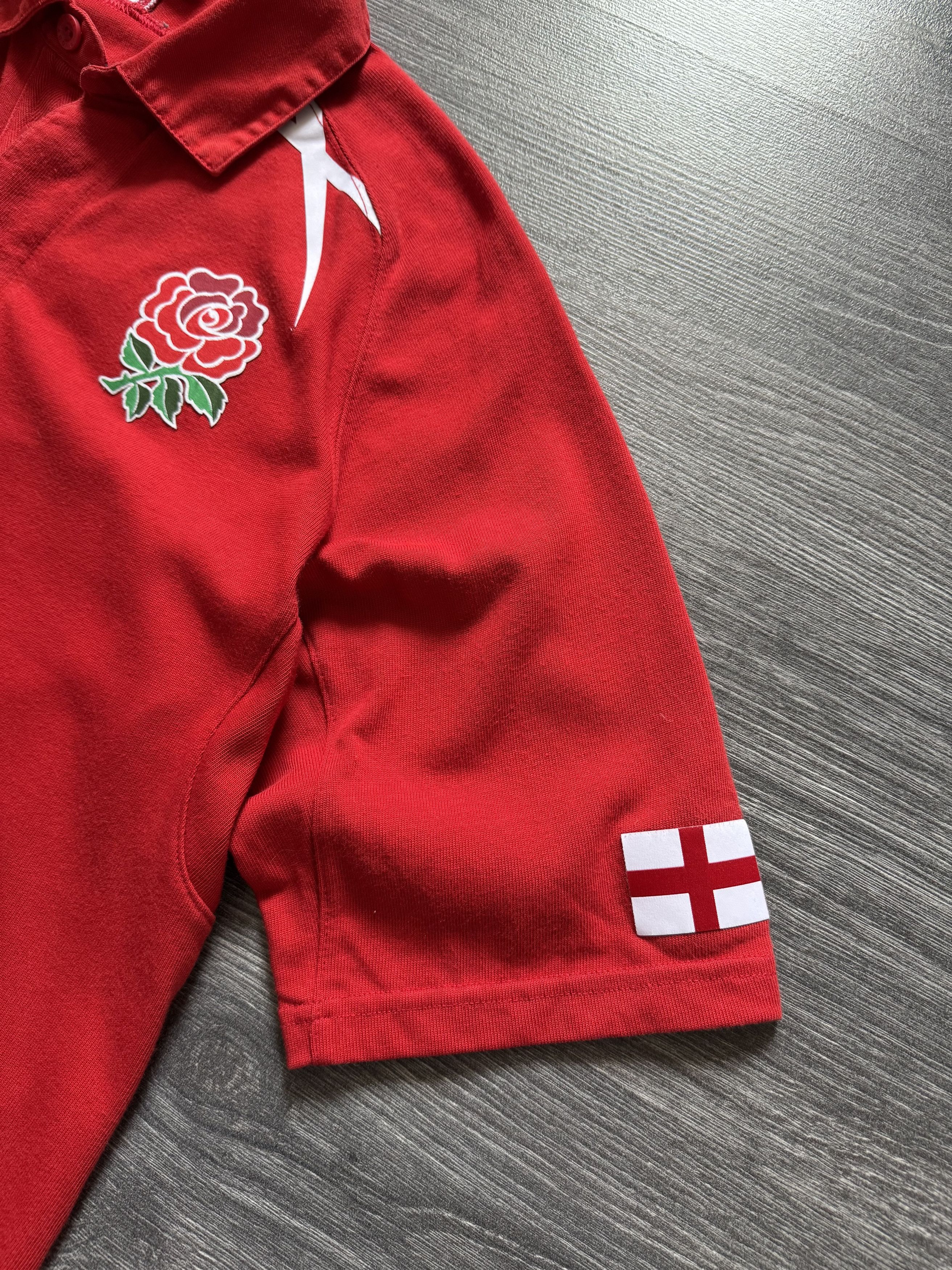 Nike Nike England Rugby Polo tee jersey O2 Drill Shirt Size US L / EU 52-54 / 3 - 6 Thumbnail