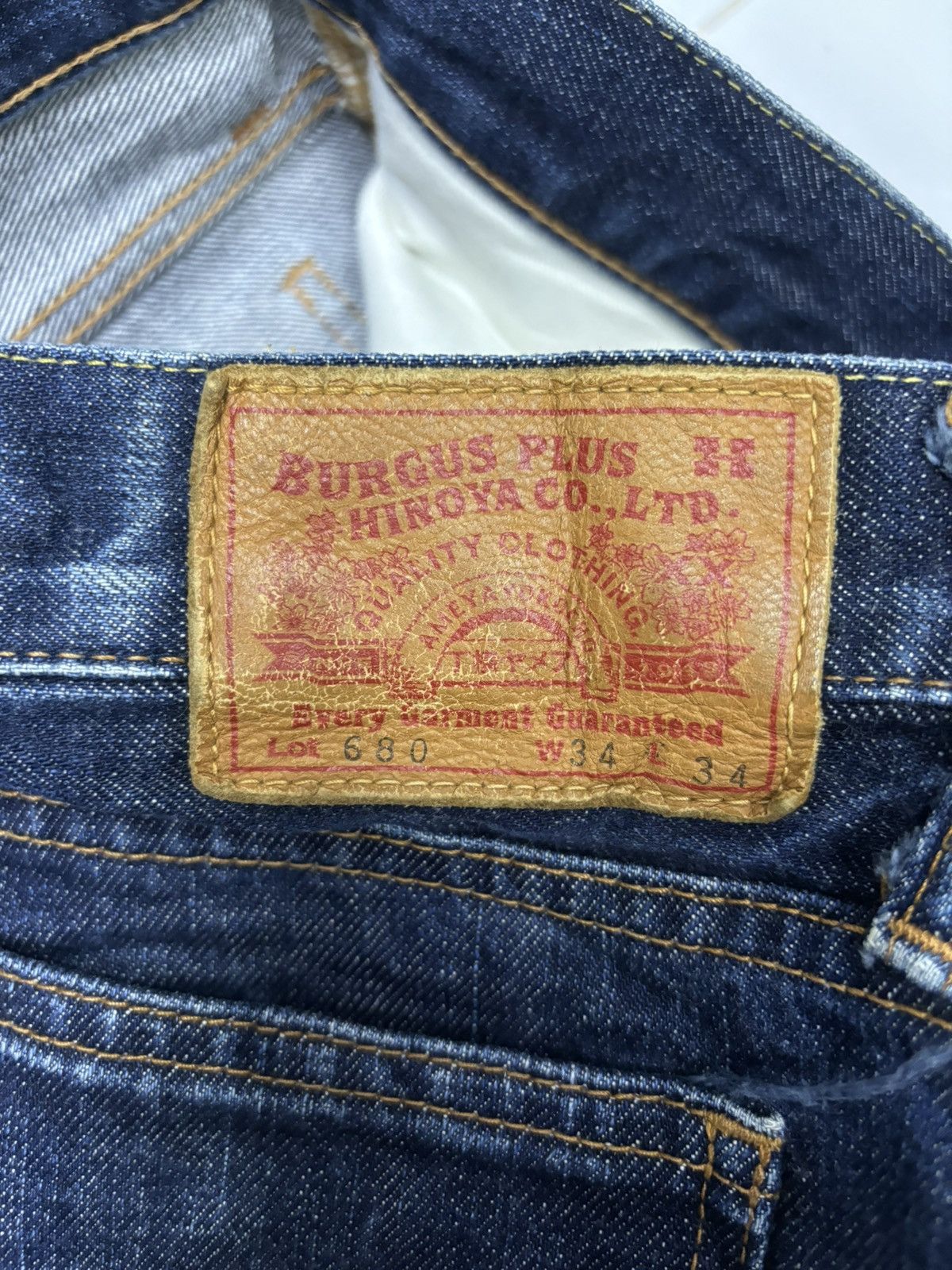 Burgus Plus GRAIL🔥Burgus Plus 🇯🇵 Indigo Bootcut Flared Denim Jeans Size US 32 / EU 48 - 8 Thumbnail