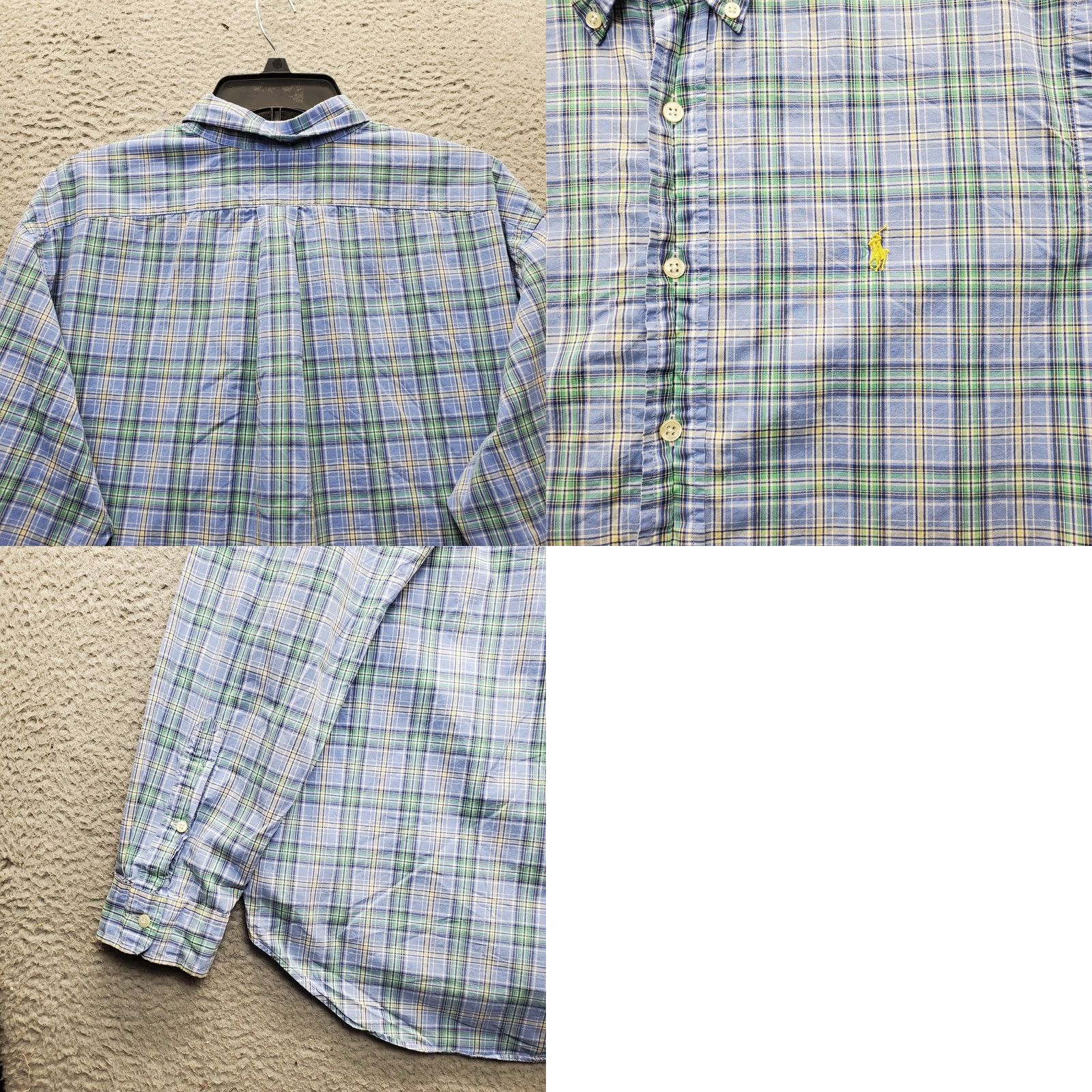 Ralph Lauren Ralph Lauren Shirt Mens XL Multicolor Plaid Classic Fit Long Sleeve Button Down Size US XL / EU 56 / 4 - 8 Thumbnail