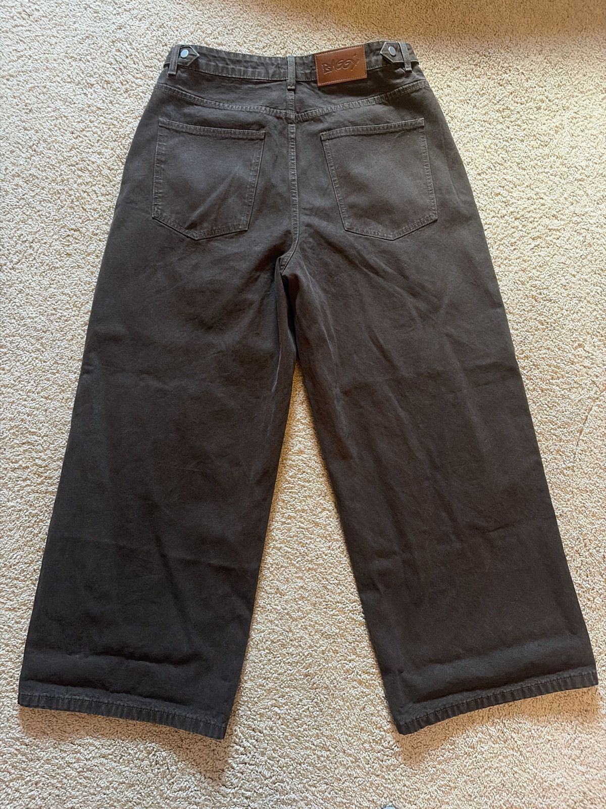 Other Brown Baggy Denim Size US 34 / EU 50 - 2 Thumbnail