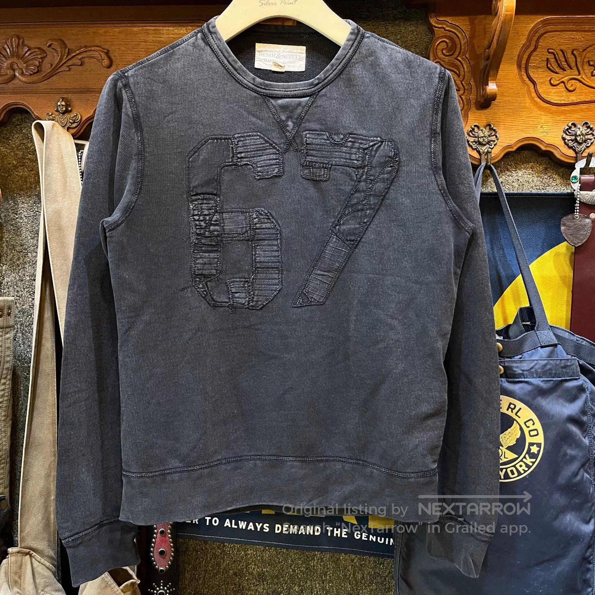 RRL Ralph Lauren RRL Double RL Polo Sweatshirt. Size US M / EU 48-50 / 2 - 1 Thumbnail