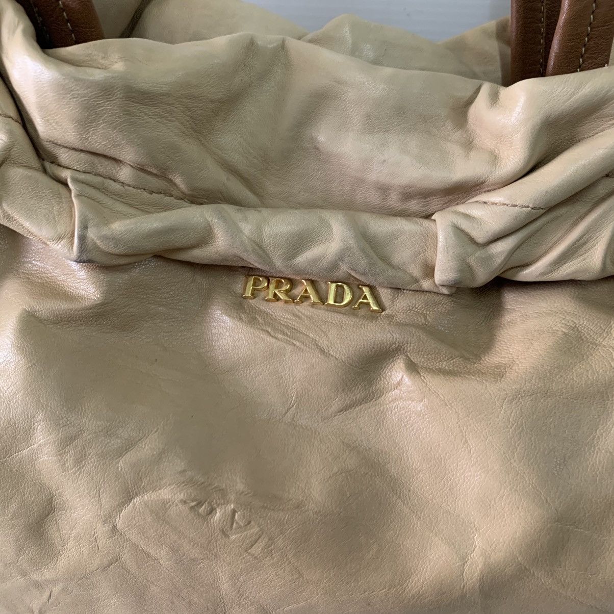 Prada Prada Leather Shoulder Bag Size ONE SIZE - 8 Thumbnail