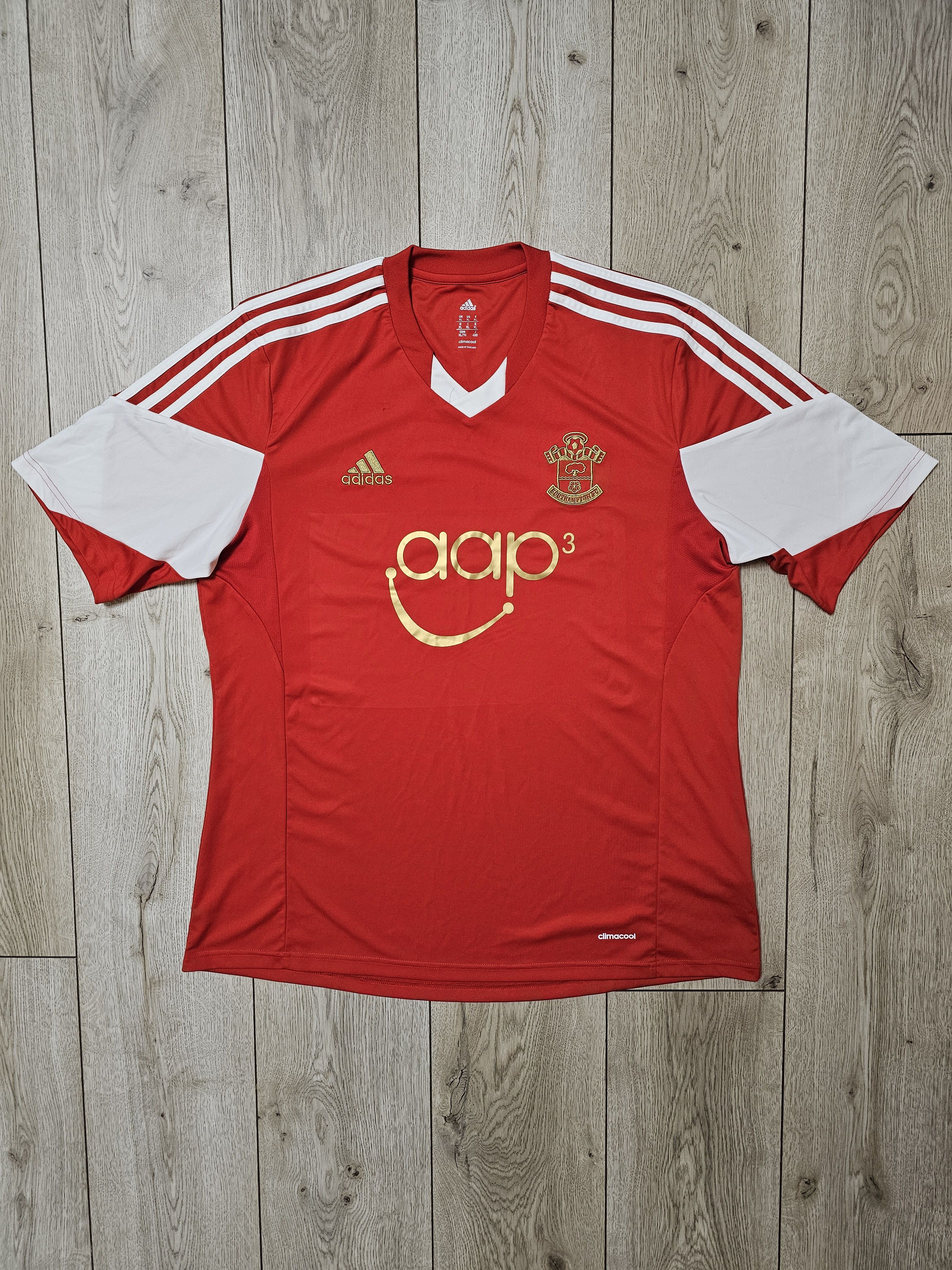 Adidas SOUTHAMPTON 2013 2014 HOME FOOTBALL SHIRT SOCCER JERSEY Size US XL / EU 56 / 4 - 1 Thumbnail