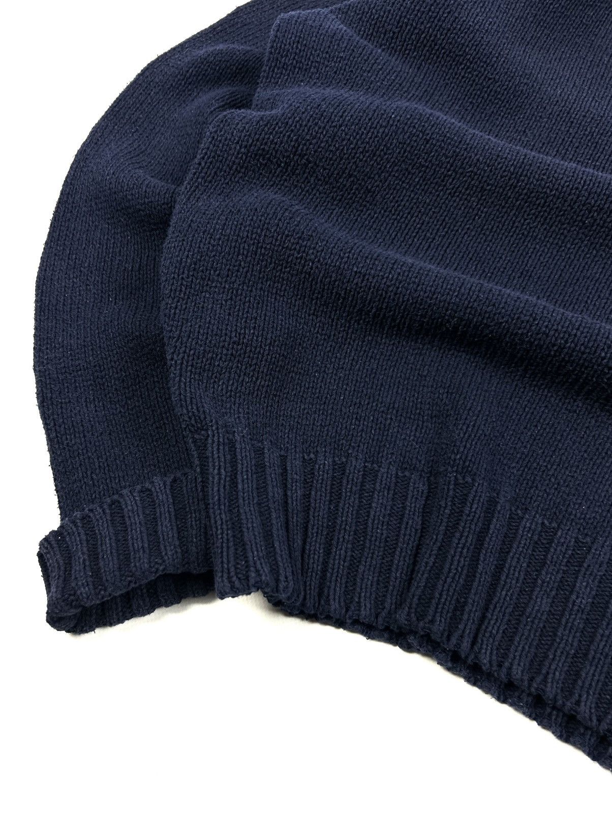 Polo Ralph Lauren Vintage Polo Ralph Lauren Knit Cotton Sweater Navy XL Y2K Size US XL / EU 56 / 4 - 7 Thumbnail