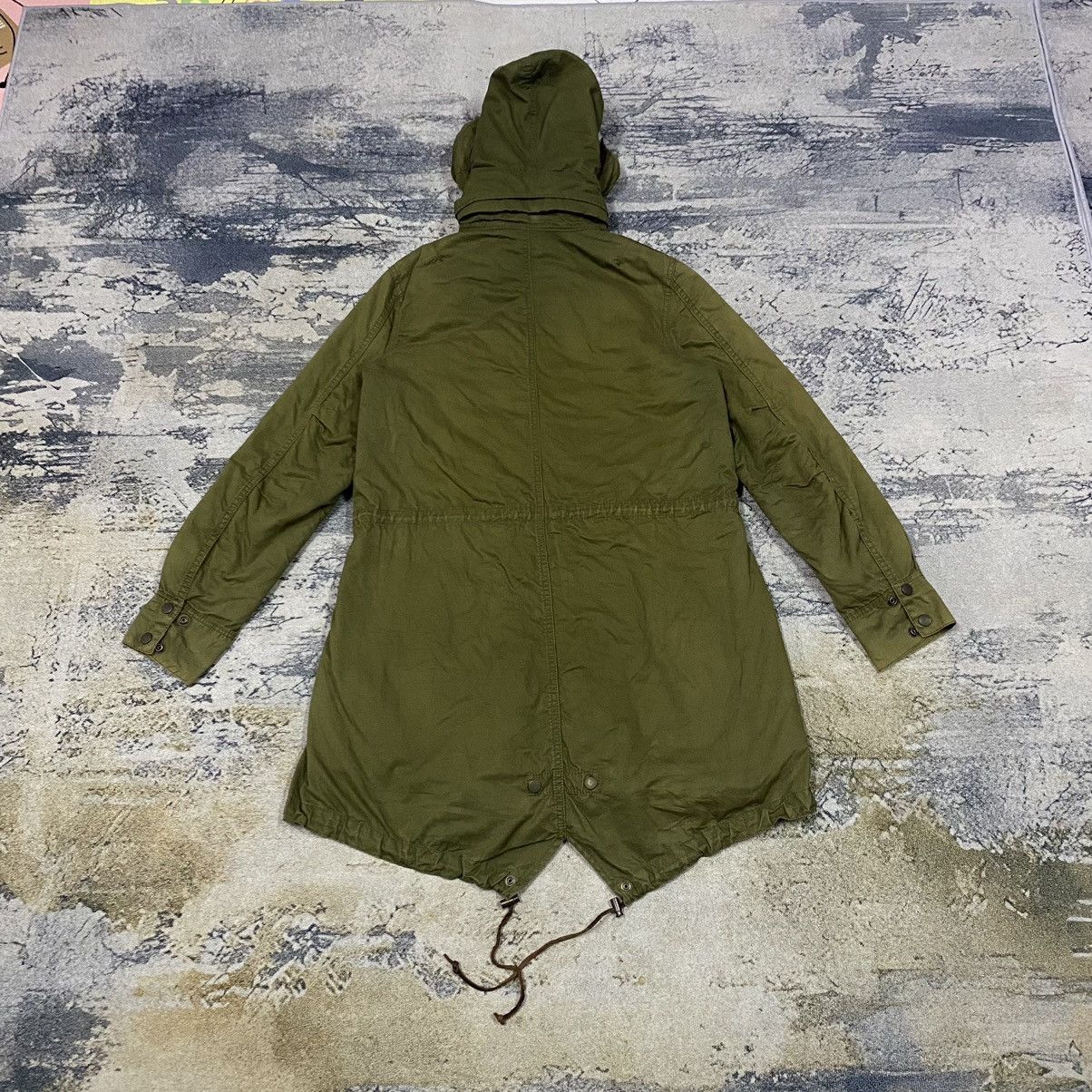 Japanese Brand × Vintage Vintage Japan Panaji Sherpa Military Parka Jacket Size L / US 10 / IT 46 - 13 Thumbnail