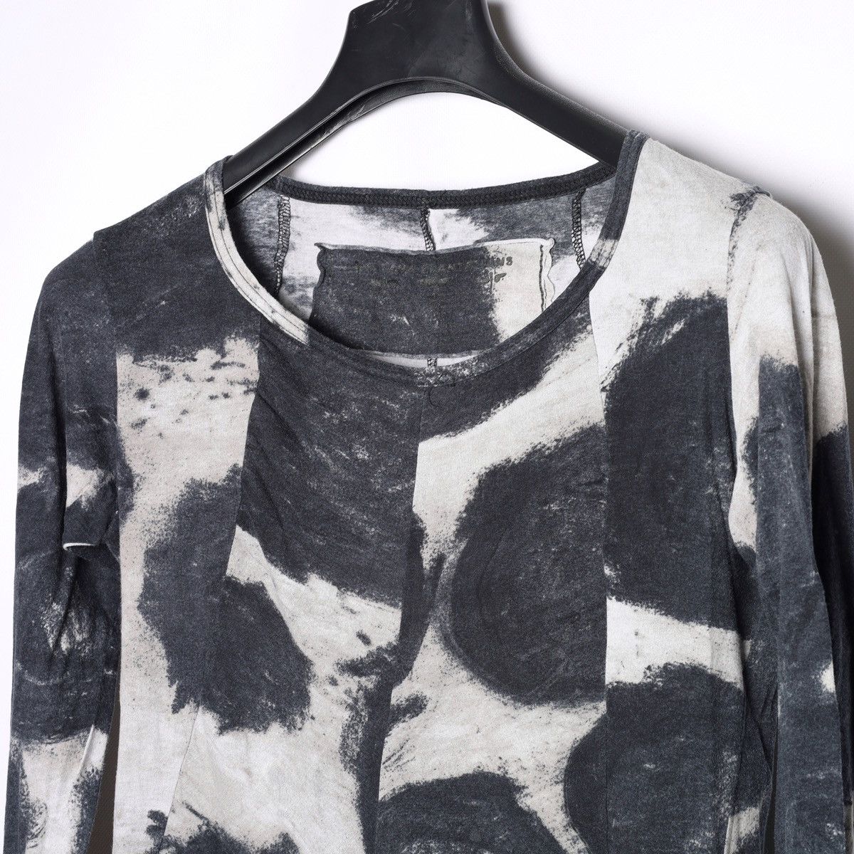 Rundholz Rundholz Black Label Printed White Grey Long Sleeve Cotton Size M / US 6-8 / IT 42-44 - 7 Thumbnail