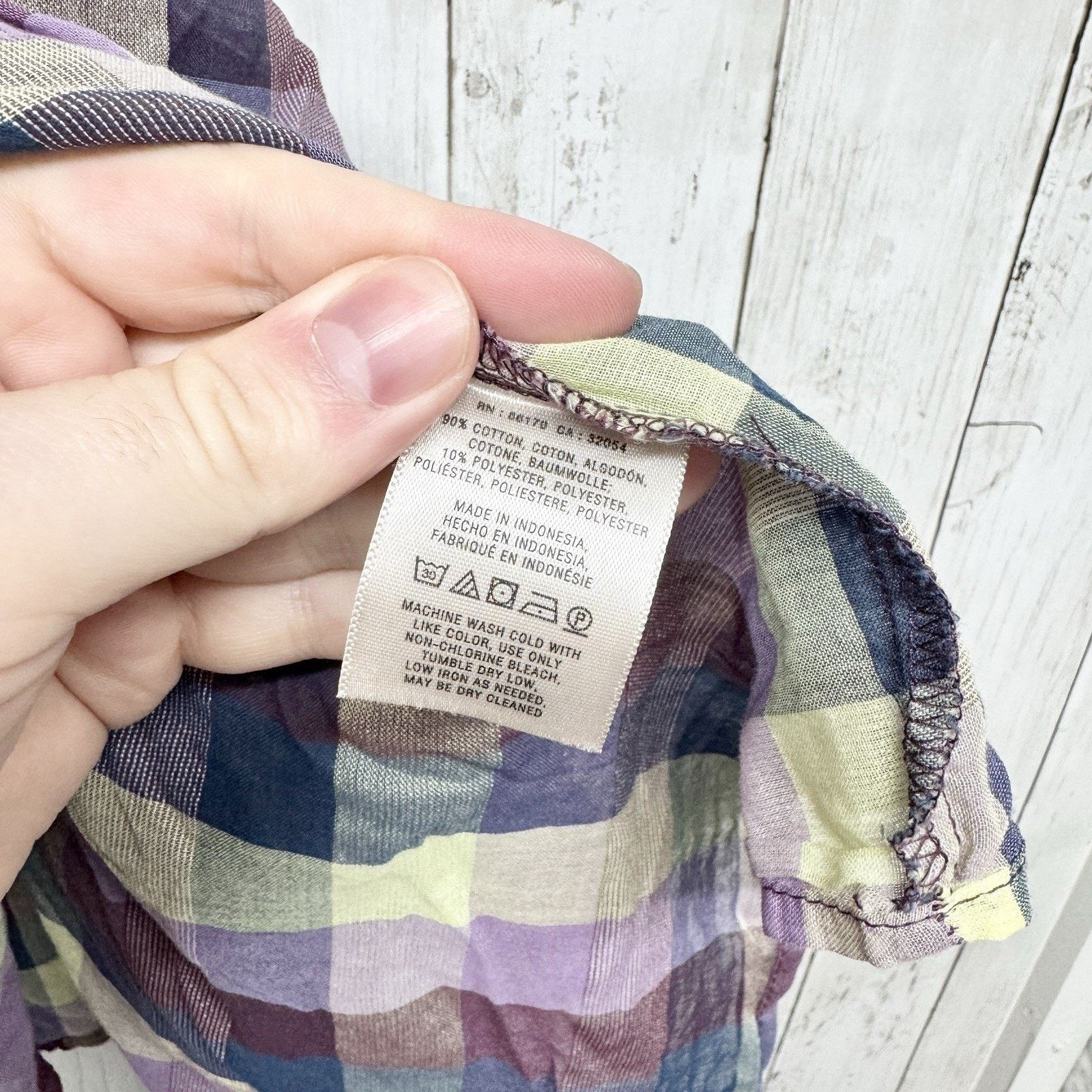 Anthropologie Anthropologie Holding Horses Top Sz Small Madras Plaid Tank Size S / US 4 / IT 40 - 4 Thumbnail