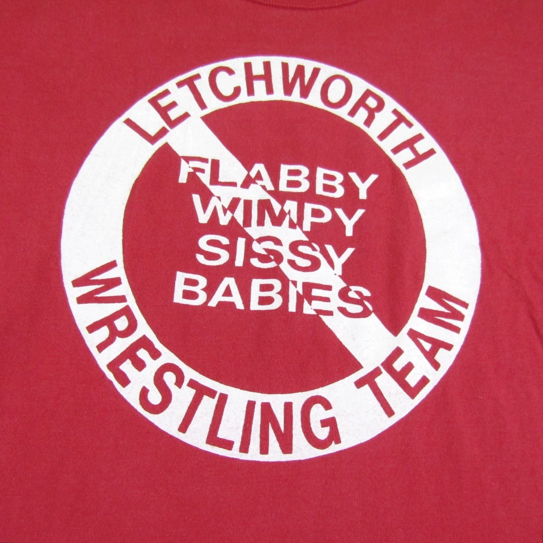 Champion Vintage Champion T-Shirt Men XL Red 80s Sports Wrestling Outfits Retro Cotton Size US XL / EU 56 / 4 - 2 Thumbnail