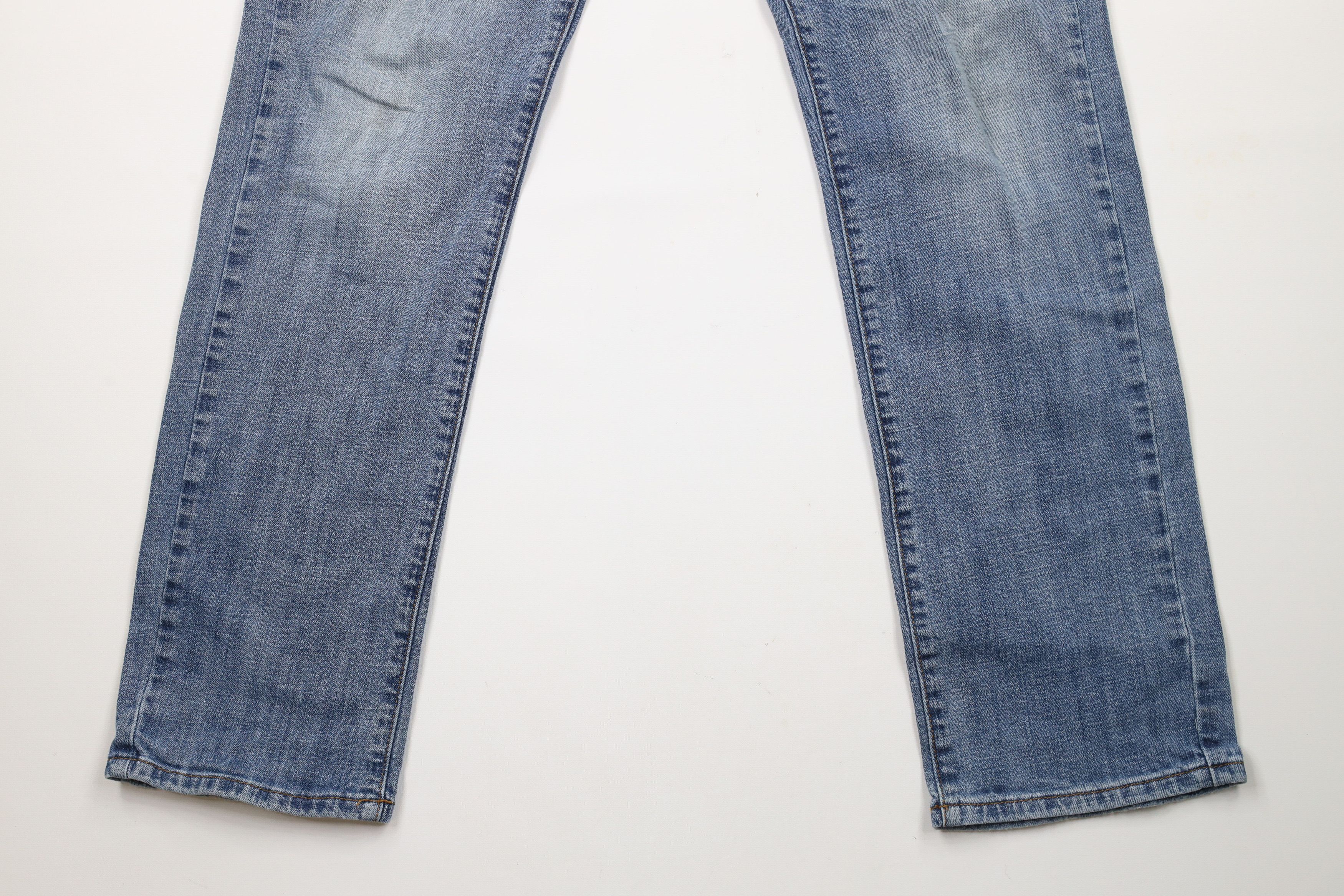 Lucky Brand × Vintage Vintage Lucky Brand 221 Original Straight Jeans Blue Size US 32 / EU 48 - 4 Thumbnail