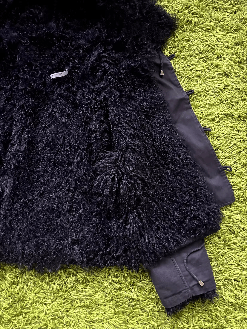 Givenchy Pre-Fall 2009 Mongolian Lamb Fur Lined N2B Parka Size US S / EU 44-46 / 1 - 11 Thumbnail
