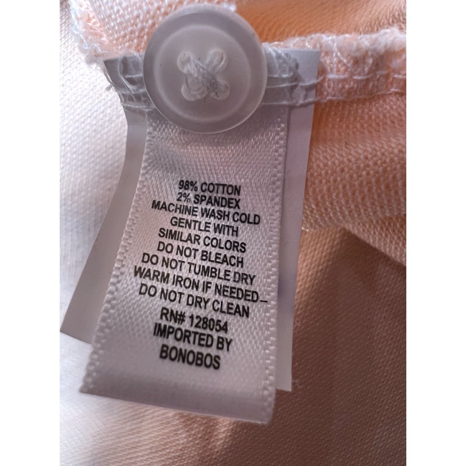 Bonobos VINTAGE Bonobos Polo Shirt Men Small Short Sleeve Orange Spun Cotton Embroidered 90s Casual Size US S / EU 44-46 / 1 - 7 Thumbnail