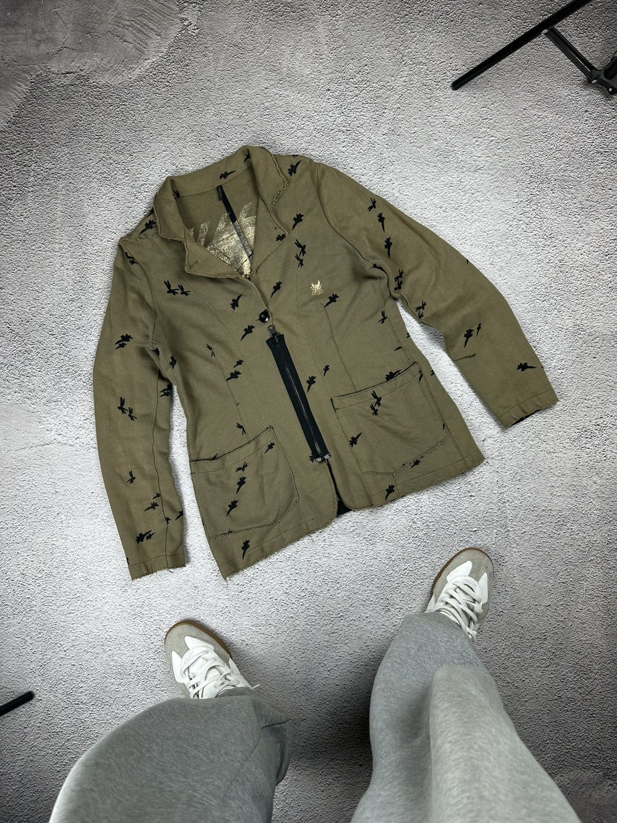 Japanese Brand Crazy Y2K Diesel Style Knitwear Ribbed SK8 Faded Japan Size M / US 6-8 / IT 42-44 - 1 Thumbnail