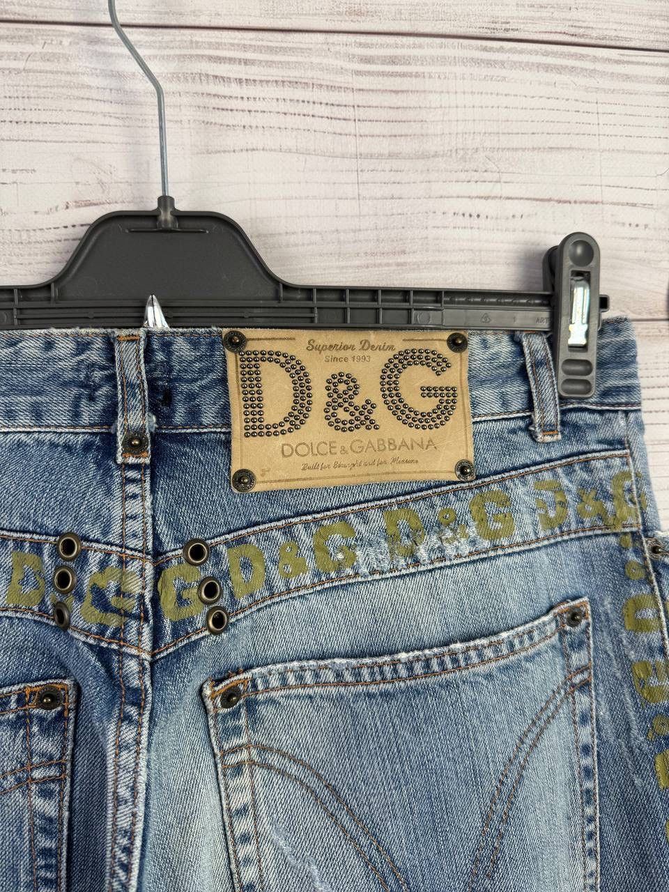 Dolce & Gabbana Dolce & Gabbana Monogram Jeans Size US 34 / EU 50 - 12 Thumbnail