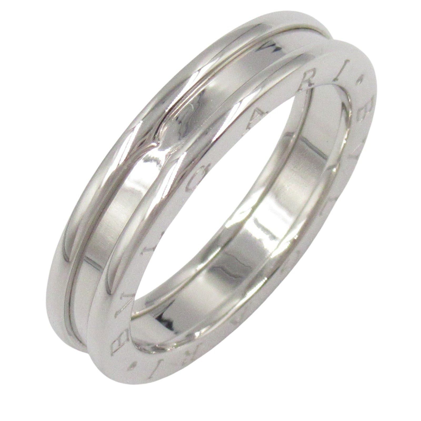 Bvlgari Bvlgari B Zero One Ring 1Belt K18Wg (White Gold) Silver Size ONE SIZE - 1 Thumbnail