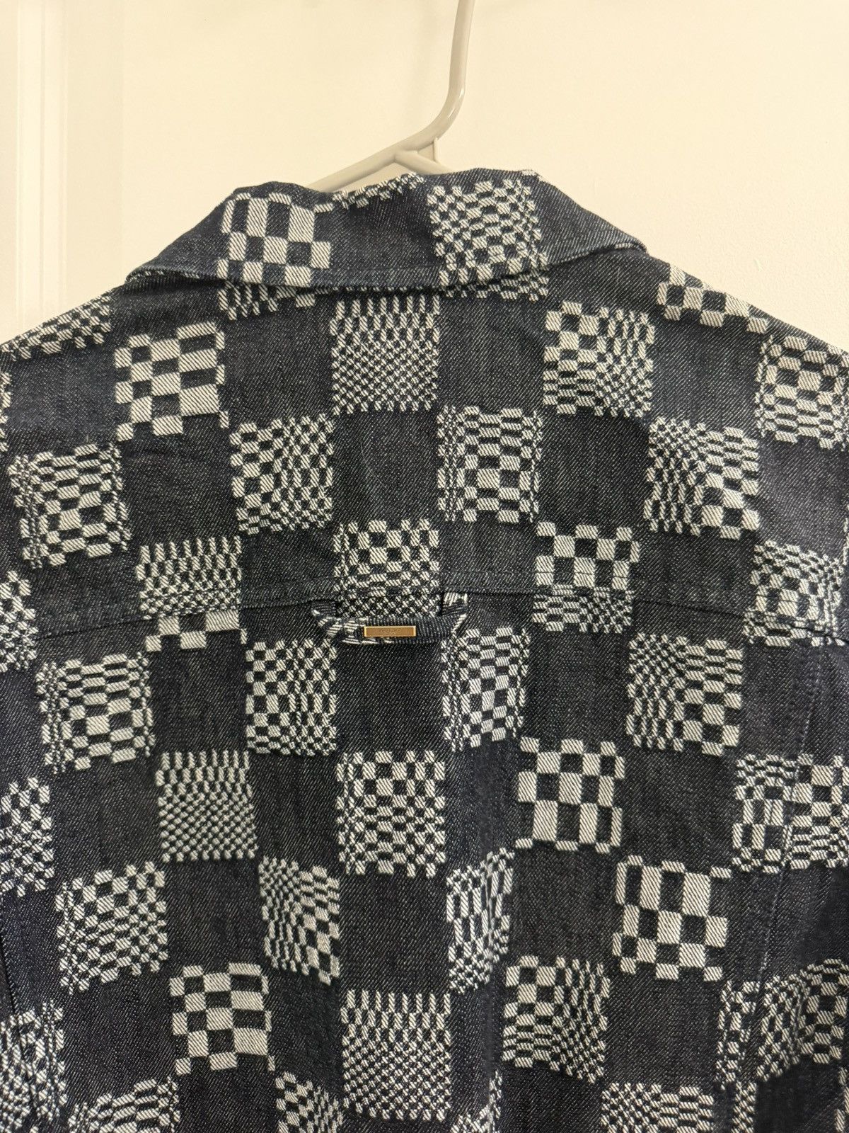 Louis Vuitton Louis Vuitton Damien Distorted Denim Jacket Size US M / EU 48-50 / 2 - 6 Thumbnail