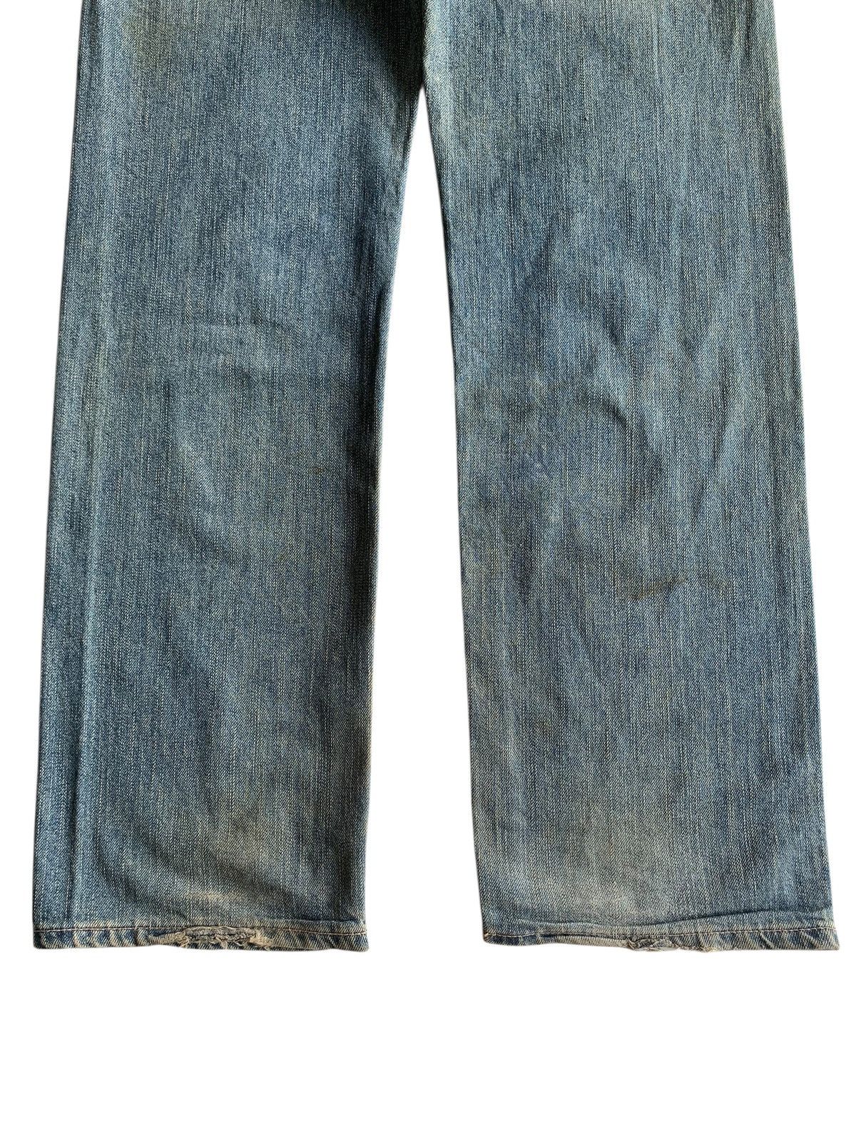 Kapital VINTAGE EDWIN 505ZX SELVEDGE BAGGY RUSTY DISTRESSED DENIM Size US 34 / EU 50 - 9 Thumbnail