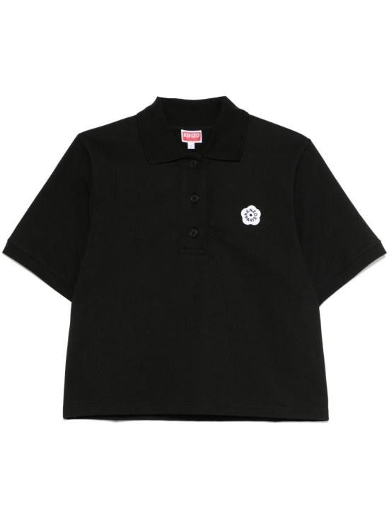 Kenzo KENZO Women Polo Shirts FF52TS160 4SB99J Black Size S / US 4 / IT 40 - 1 Thumbnail