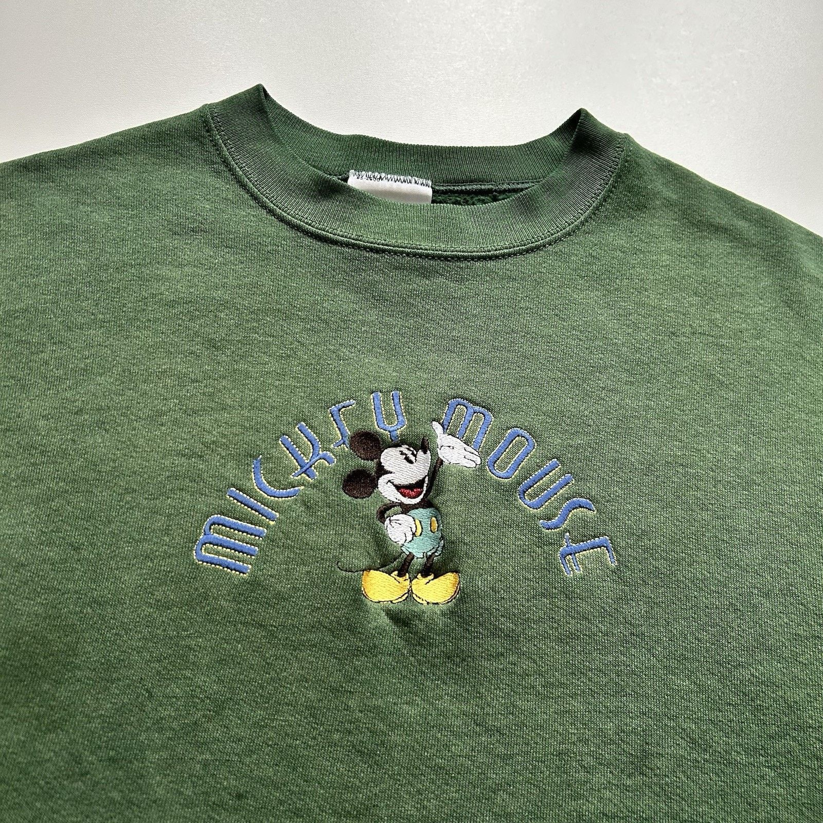Disney Vintage Mickey Mouse Crewneck Medium 90s Disney Distressed Size US L / EU 52-54 / 3 - 2 Thumbnail