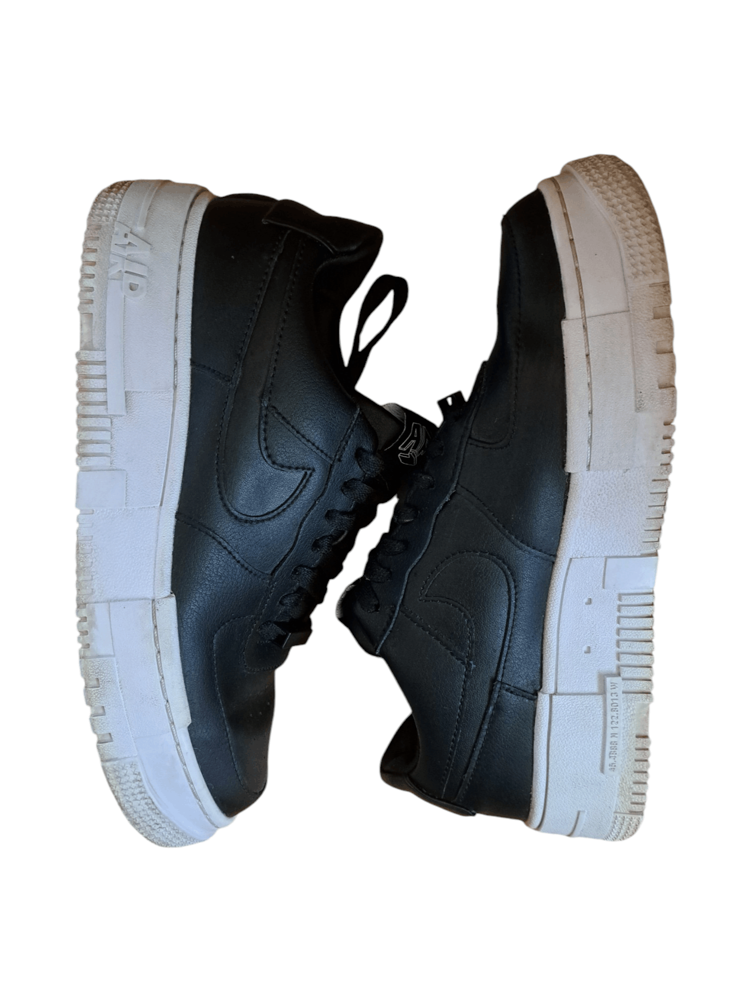 Nike Air force 1 black & white Sage Size US 9 / IT 39 - 3 Thumbnail