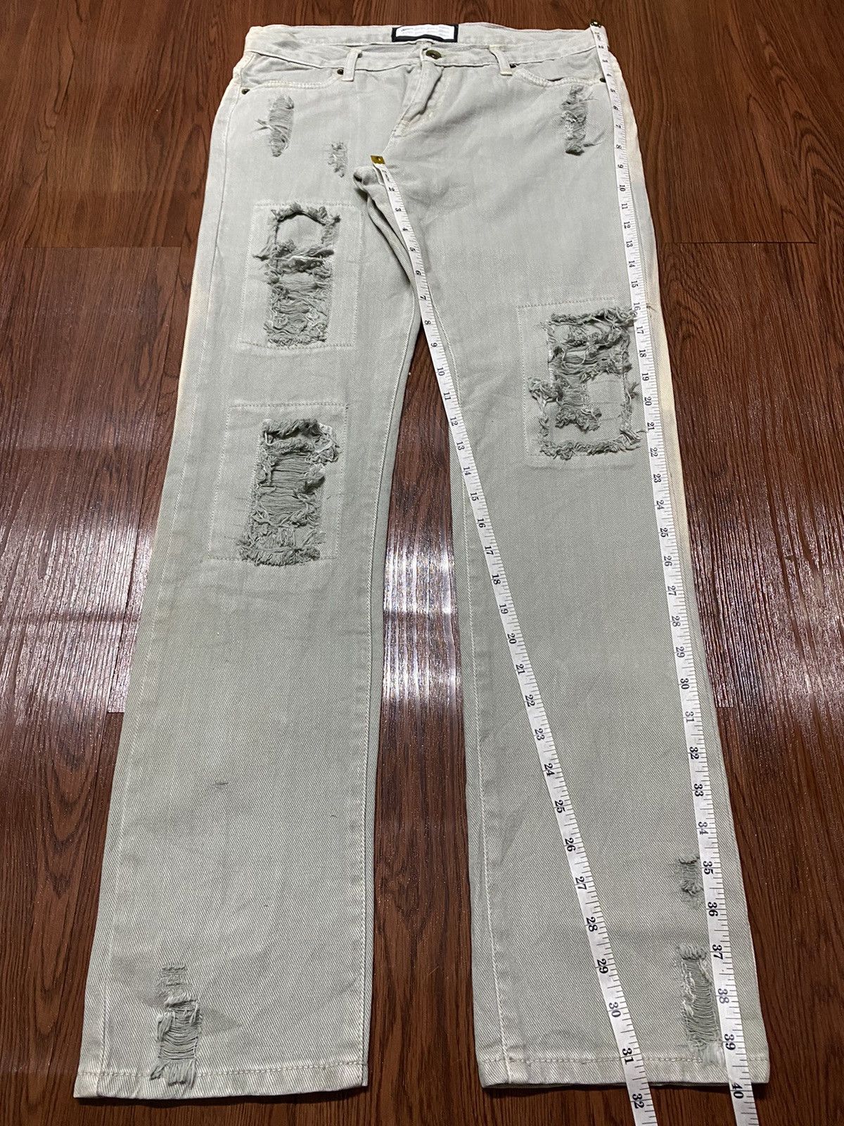 Japanese Brand Vintage Japanese Brand Distressed Loose Jeans Size US 32 / EU 48 - 9 Thumbnail