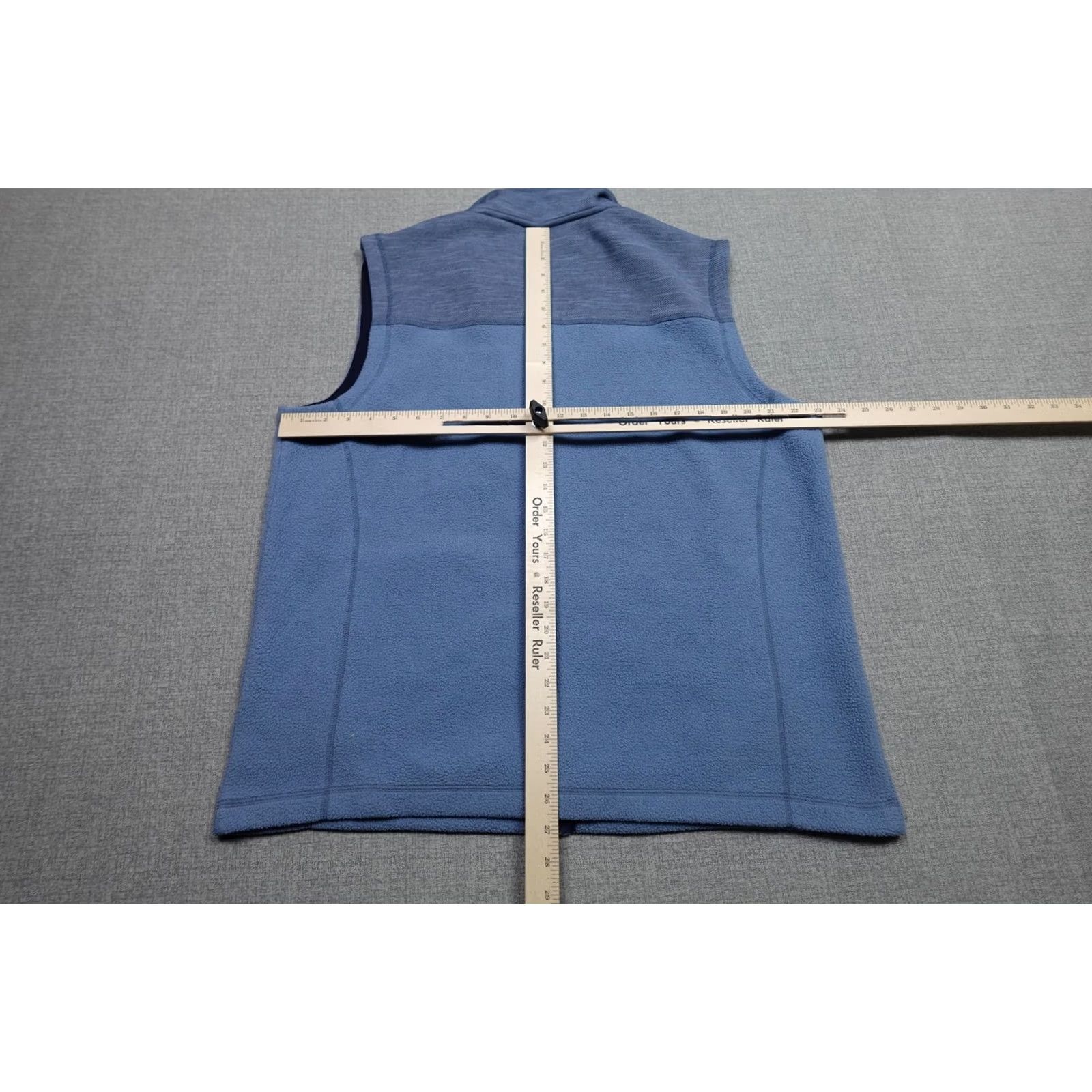 Vintage Turtleson Fleece Vest XL Blue Full Zip Stand Collar Pockets Lightweight Mens Vest Size US XL / EU 56 / 4 - 5 Thumbnail