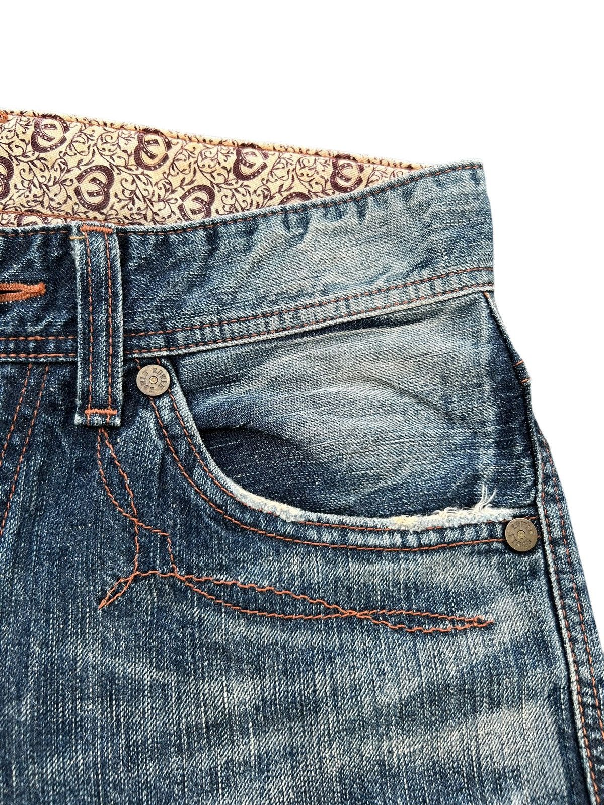 Edwin × Japanese Brand EDWIN BLUE TRIP HIPPIES STYLE DENIM 🌈☠️☠️ Size US 30 / EU 46 - 13 Thumbnail