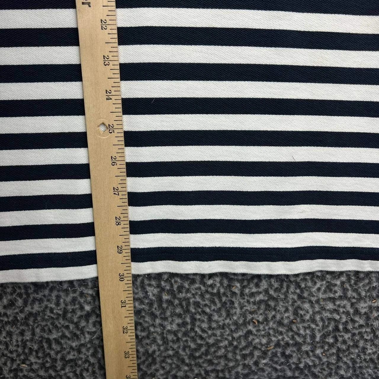 L.L. Bean L.L Bean Polo Shirt Men Black White Striped Cotton XL Size US XL / EU 56 / 4 - 5 Thumbnail