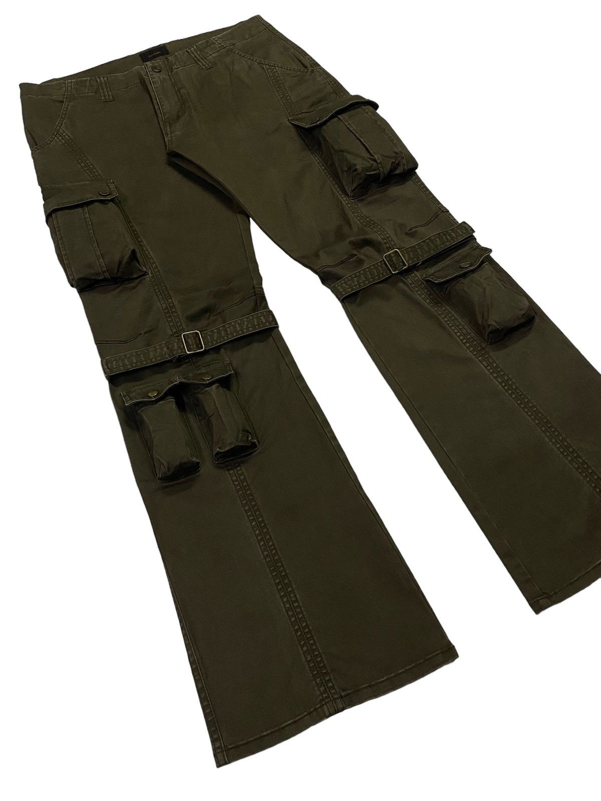 Tete Homme Tete Homme By Issey Miyake Tactical Bondage Stretches Pants Size US 34 / EU 50 - 18 Thumbnail