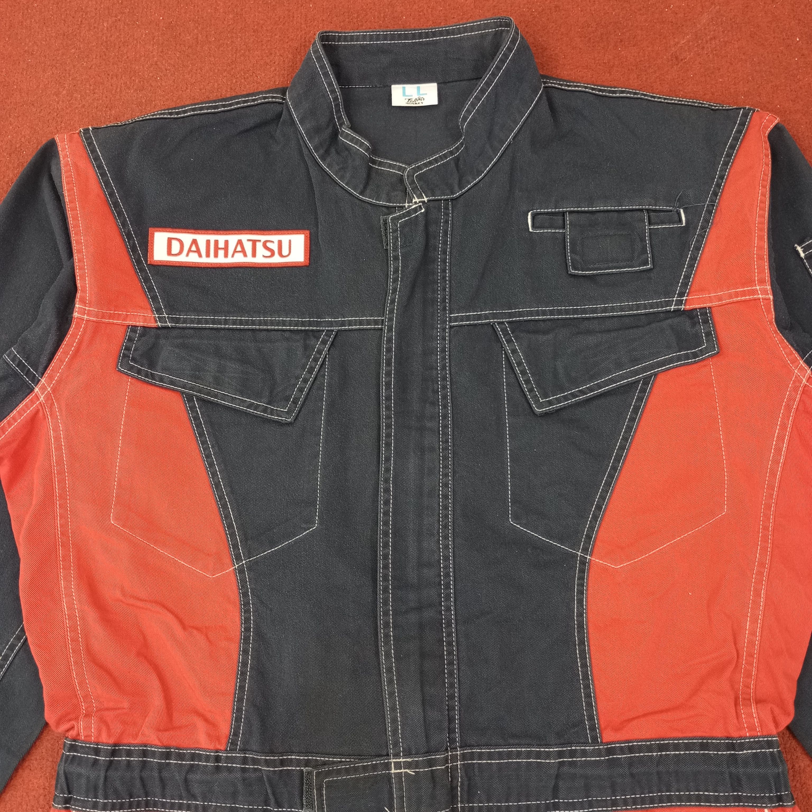 Vintage Daihatsu Japanese Motorsports Coverall Jacket c232n4 Size US L / EU 52-54 / 3 - 4 Thumbnail