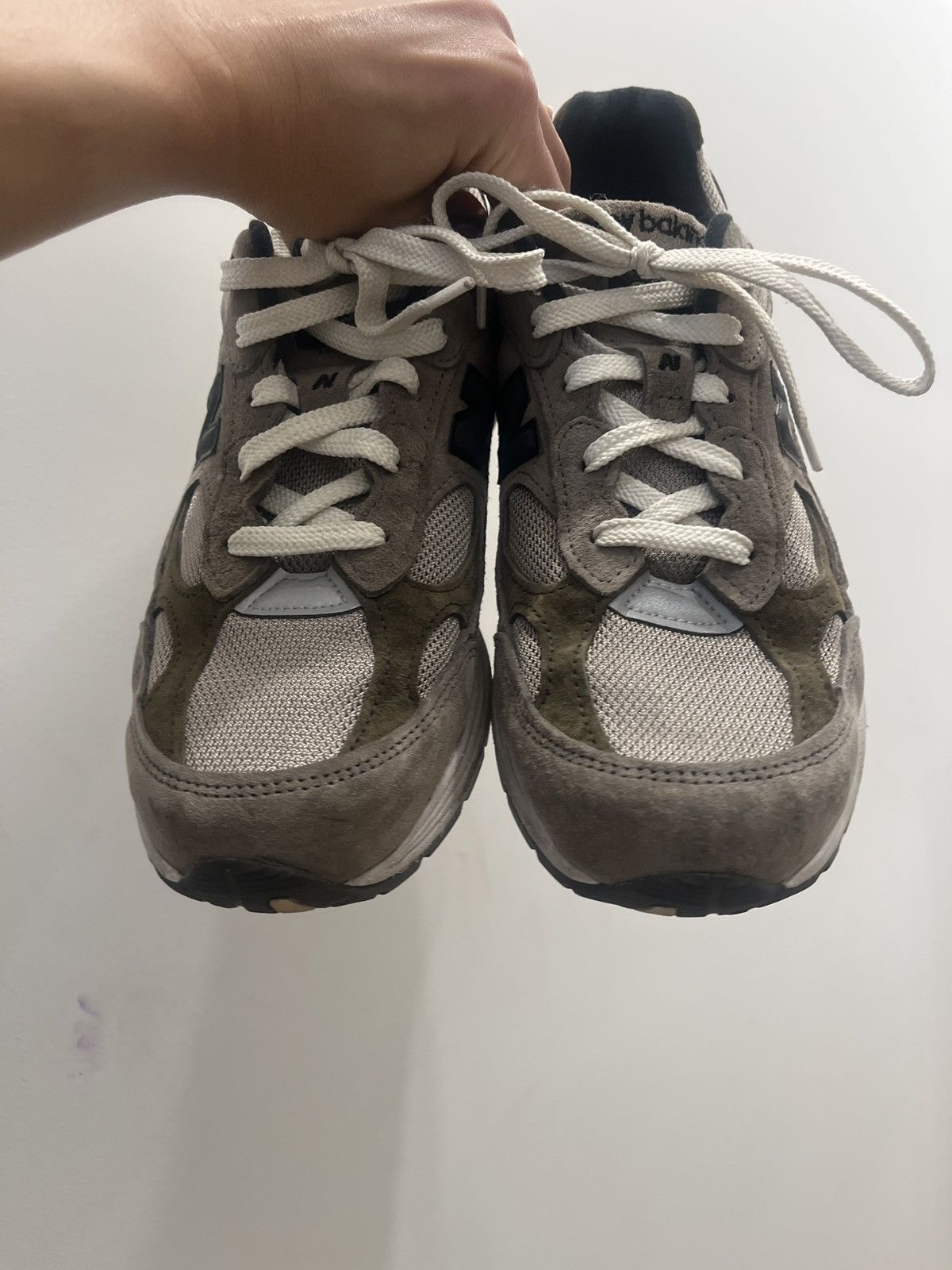 JJJJound × New Balance New Balance x JJJJOUND 992 Grey 9.5 Size US 9.5 / EU 42-43 - 4 Thumbnail