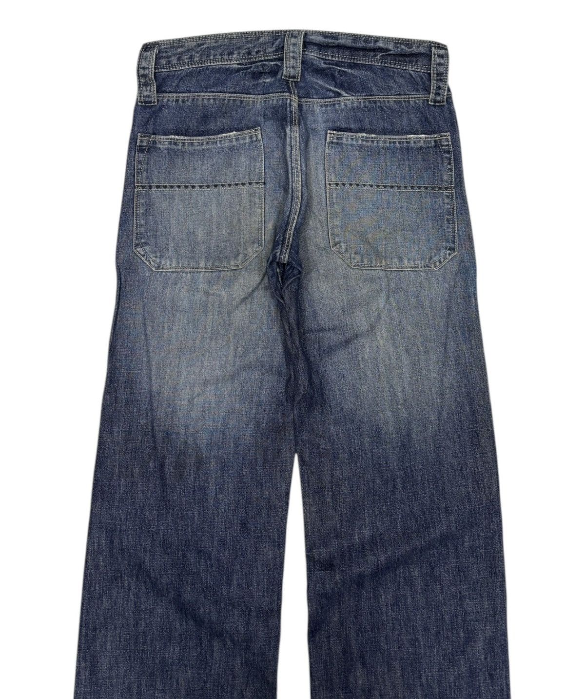 If Six Was Nine 💥90s Style💥Distressed Denim Japan Honeysuckle Jeans Size US 29 - 6 Thumbnail
