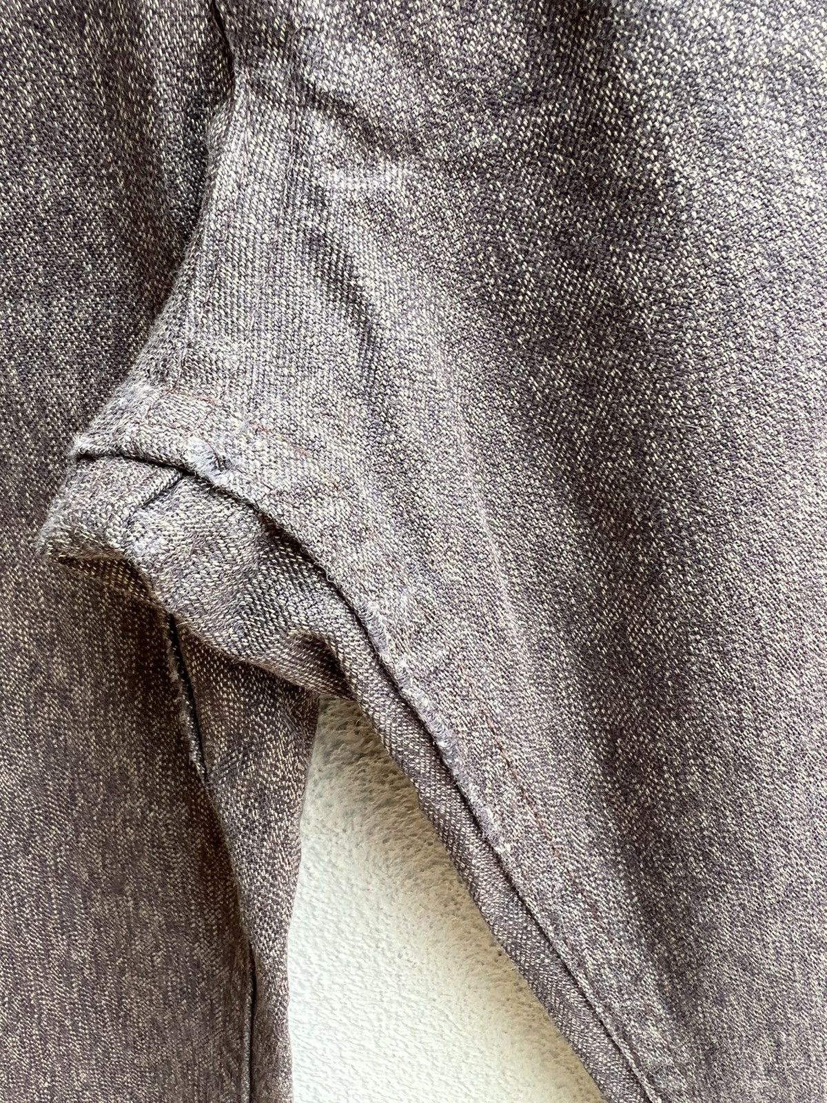Denime Vintage California Brand Salt & Pepper Fatigue Pant Trouser Size US 32 / EU 48 - 14 Thumbnail